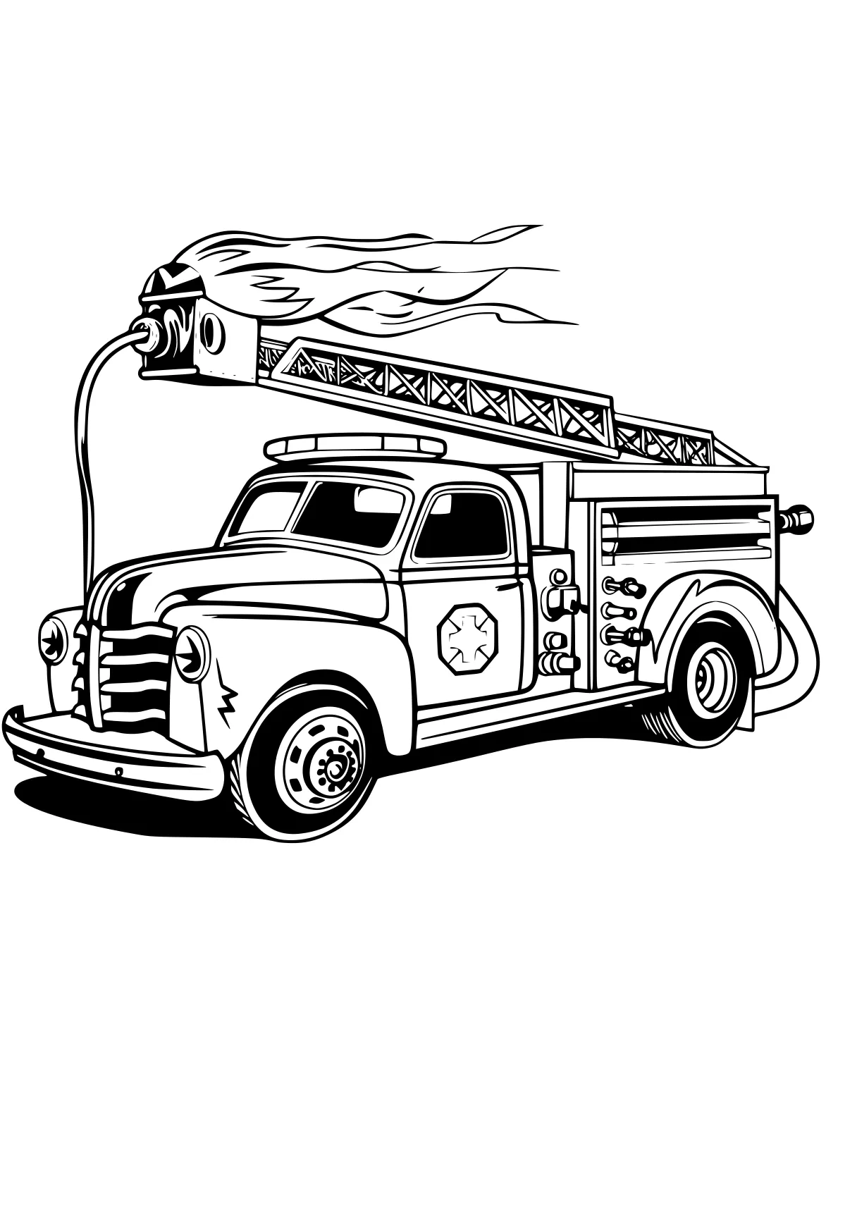 fire truck coloring page ambulance, firefighter, fireman, truck, trucks, free downloads