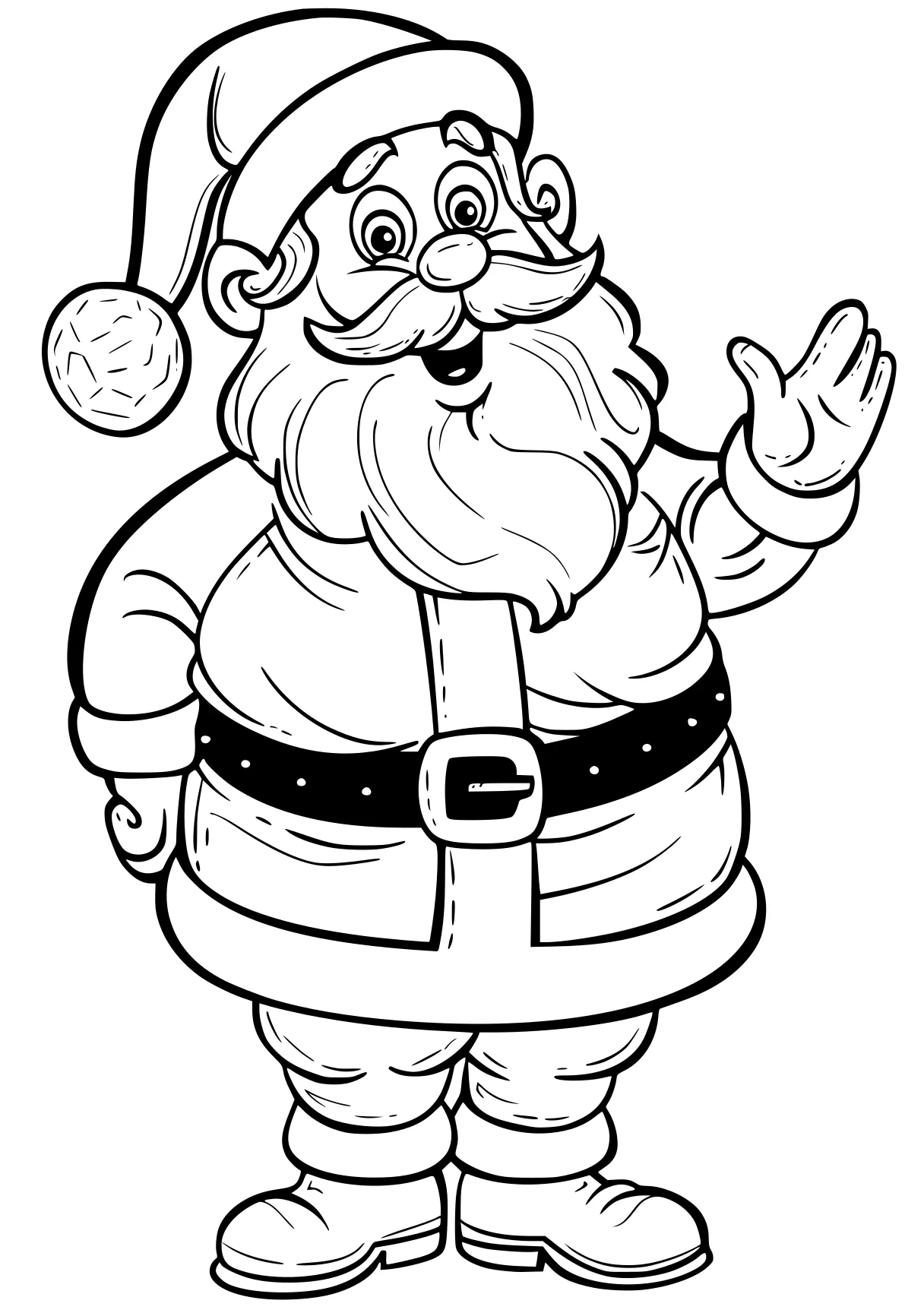 santa coloring pages claus, santa, elf, merry, gnome, free page downloads