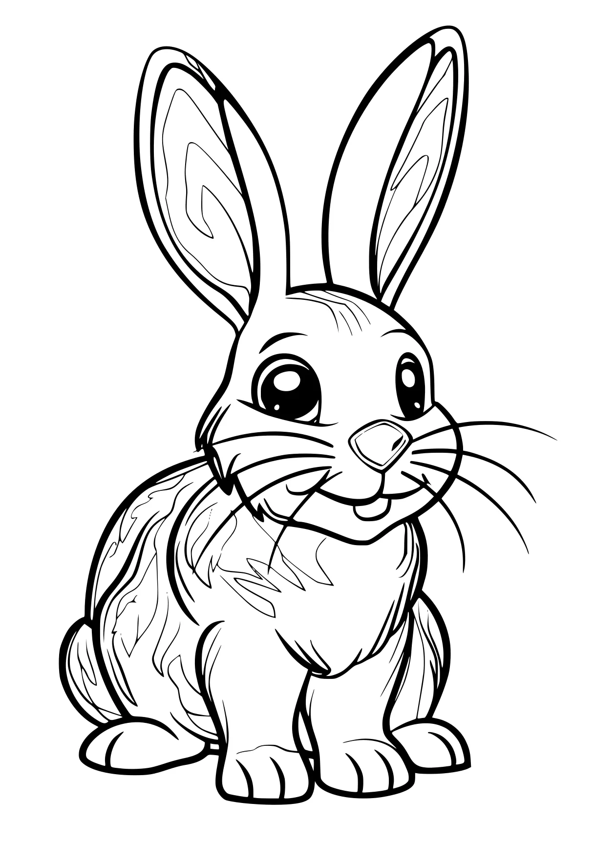 bunny coloring page rabbit, bunny, alvin, carrot, scorbunny, free downloads