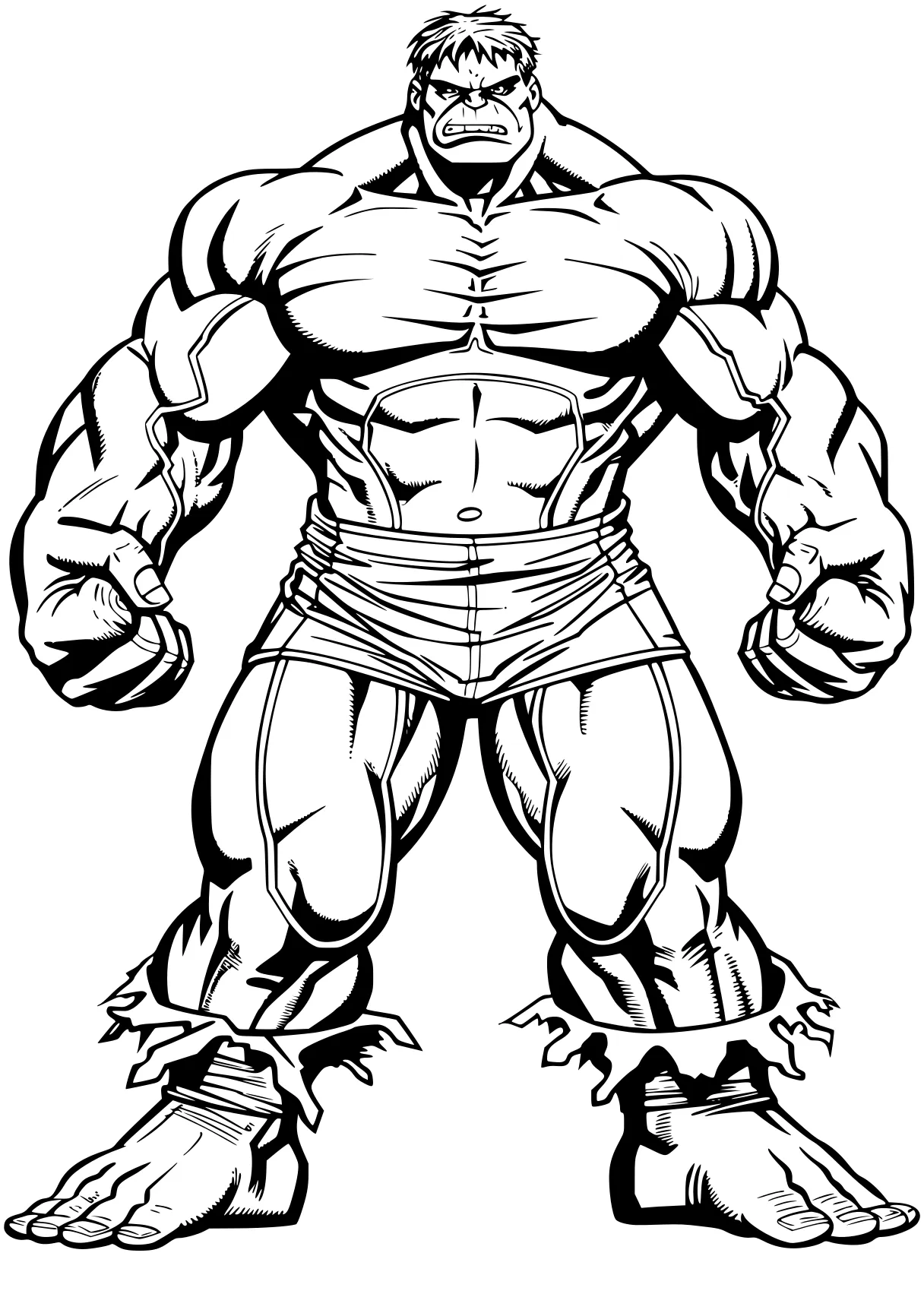 hulk coloring pages broly, hulk, wolverine, jiren, bowser, free page downloads