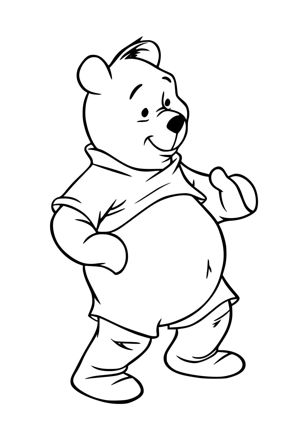 winnie the pooh coloring pages pooh, winnie, bear, piglet, jerry, free page downloads