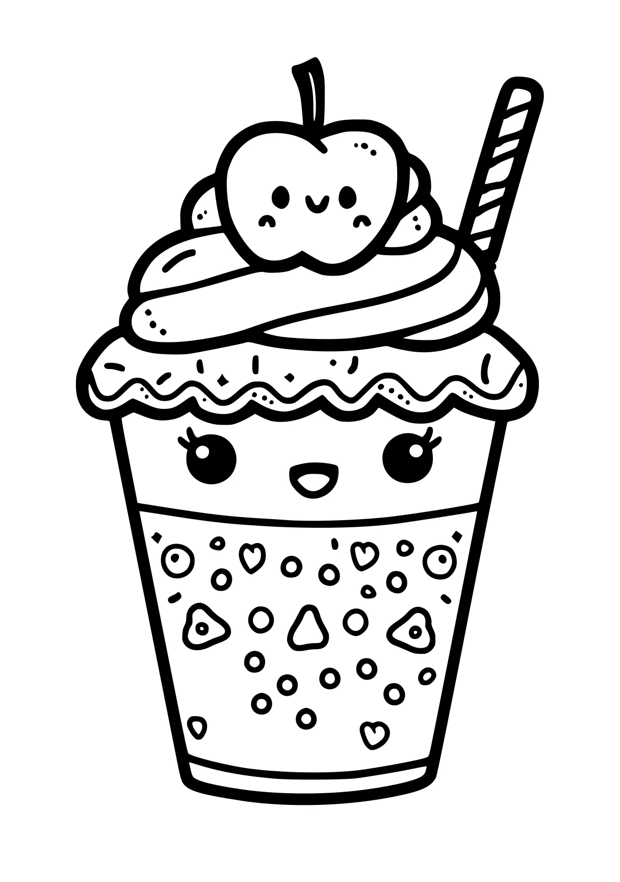 bluey coloring pages cupcake, molang, cinnamoroll, dot, pusheen, free page downloads