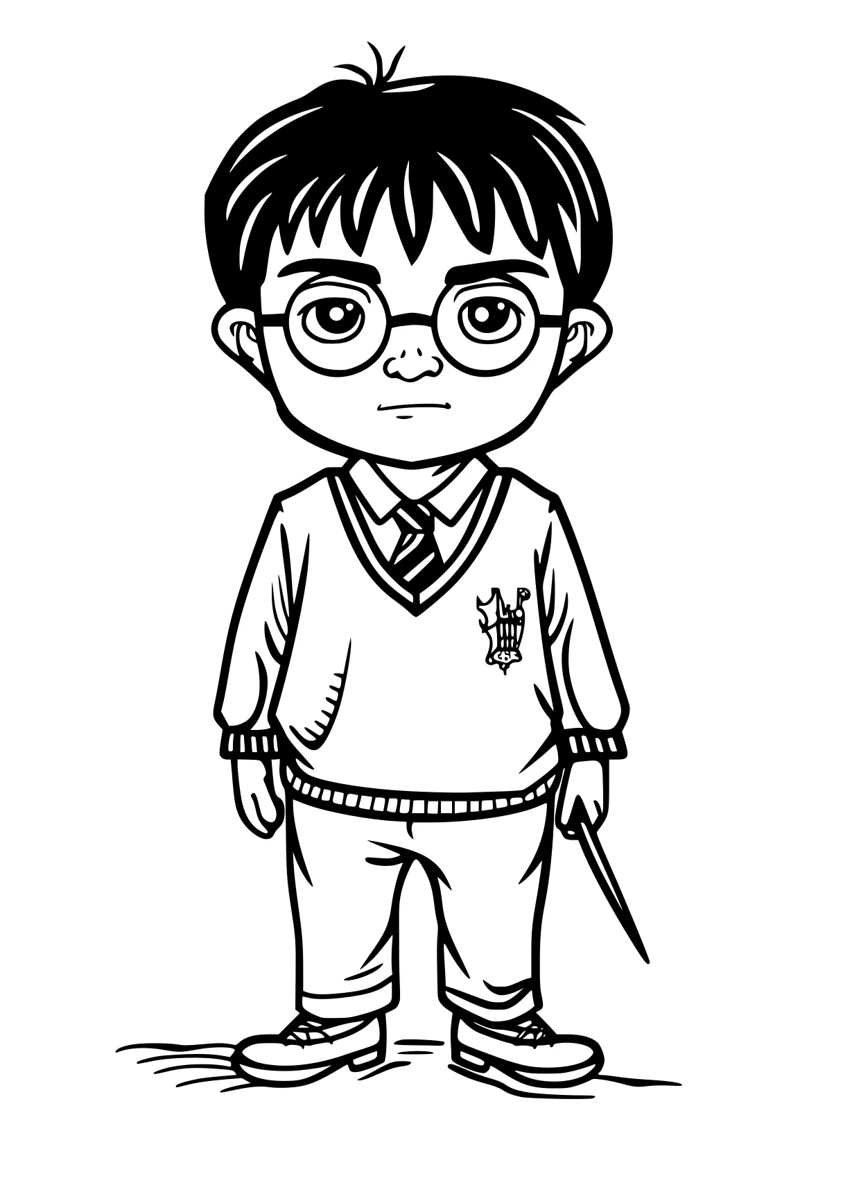 harry potter coloring sheet potter, alvin, harry, percy, chibi, free page downloads