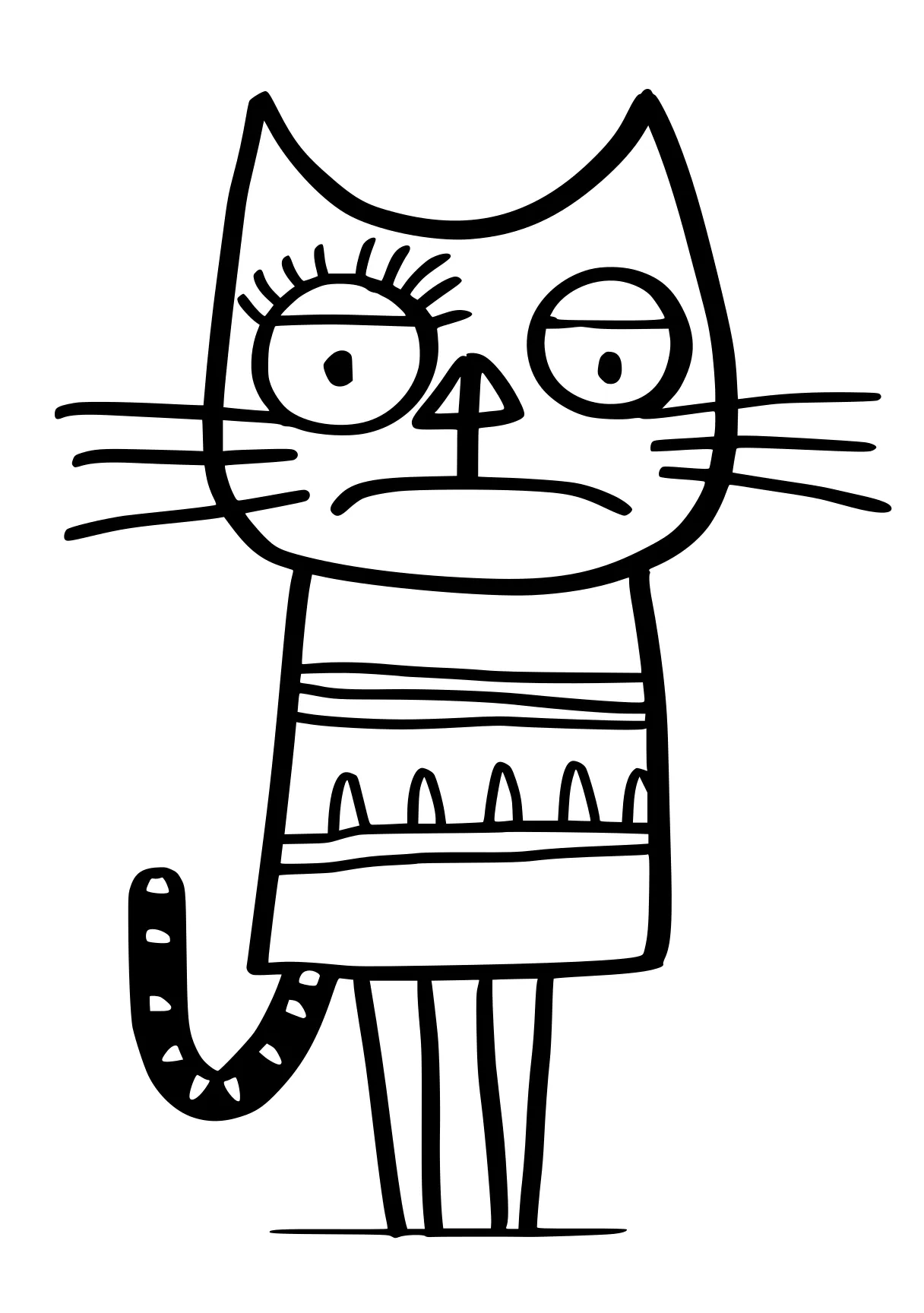 coloring print unikitty, kitty, gumball, garfield, cat, free page downloads