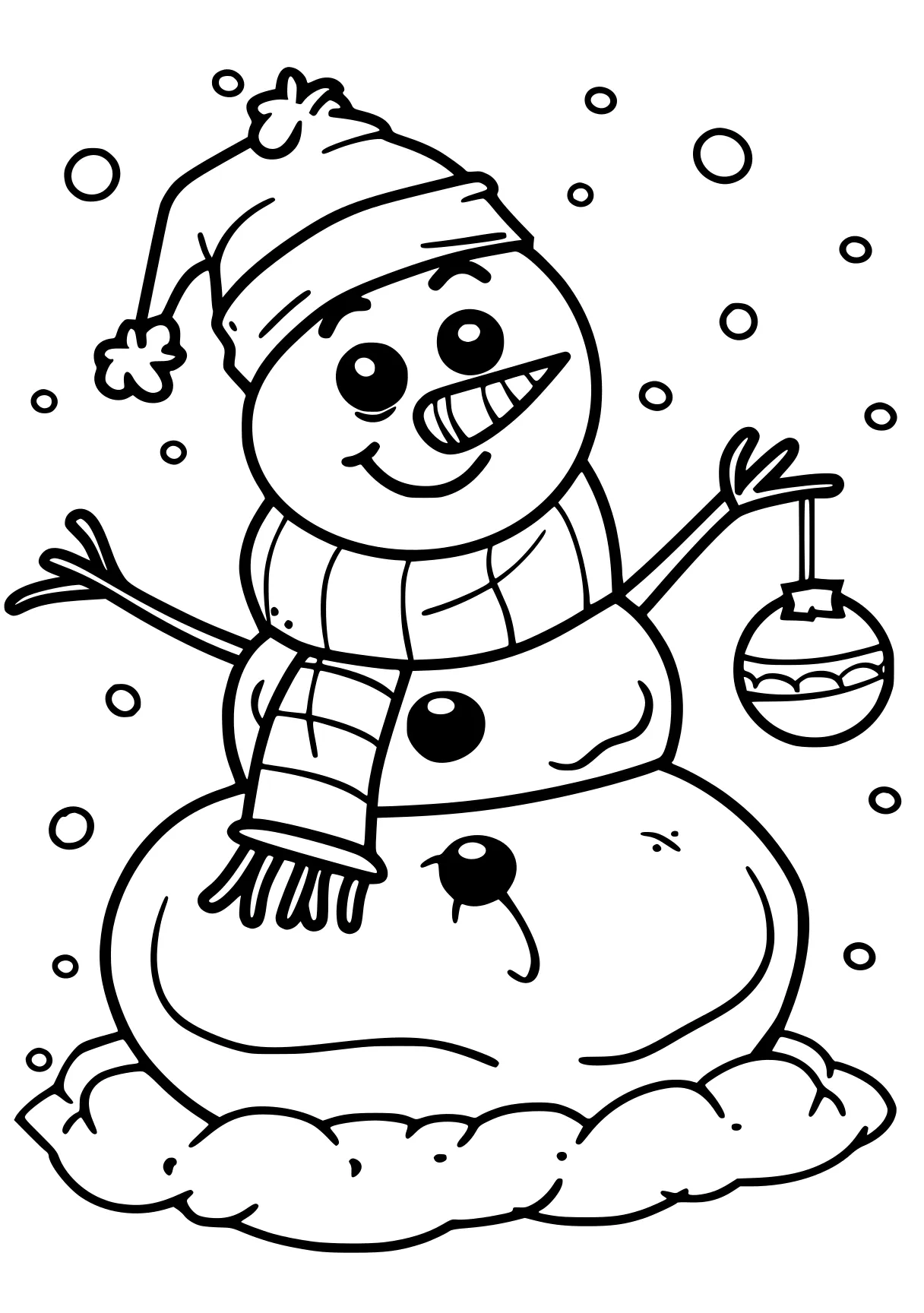 free printable christmas coloring pages snowman, olaf, illustrator, page downloads