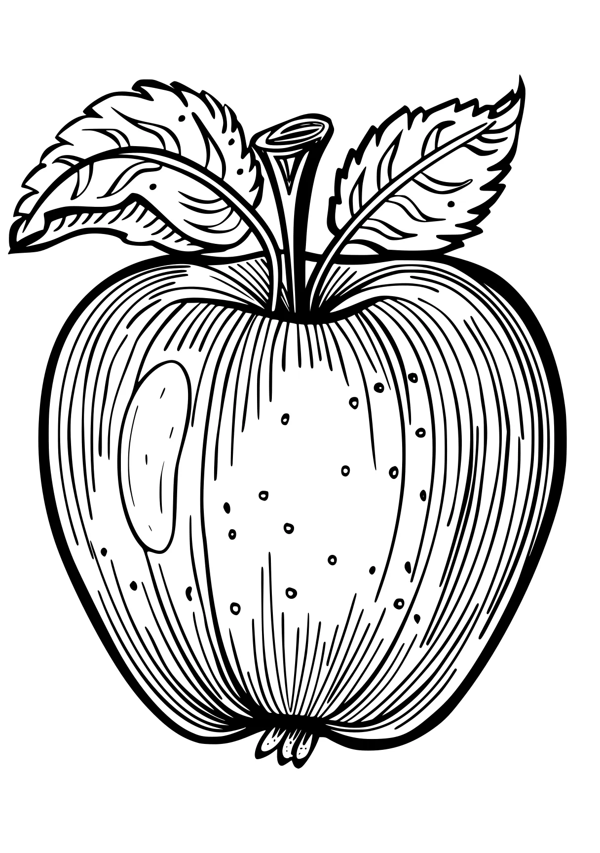 apple coloring sheet apple, vegetable, acorn, fruit, vegetables, free page downloads