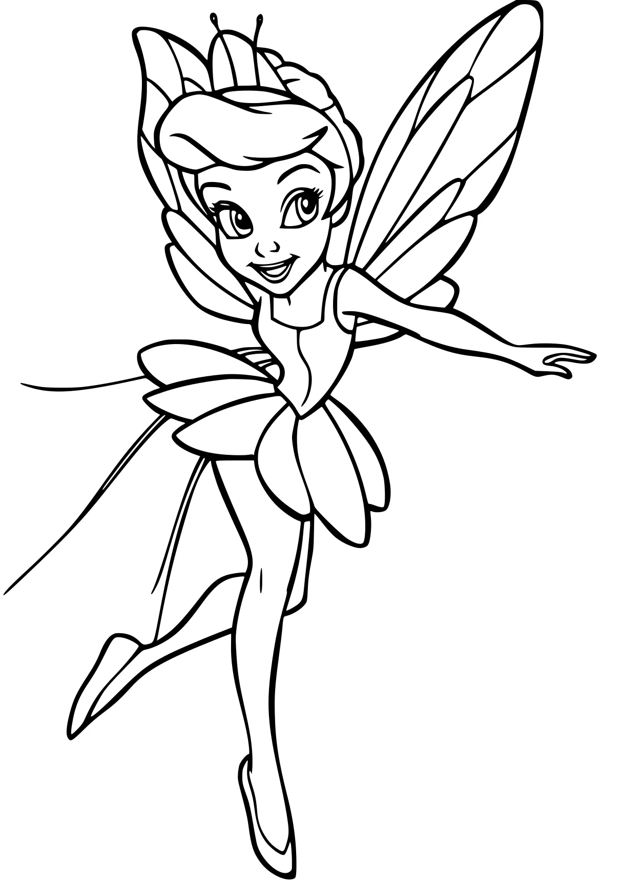 tinker bell coloring pages winx, fairy, ariel, wings, free page downloads