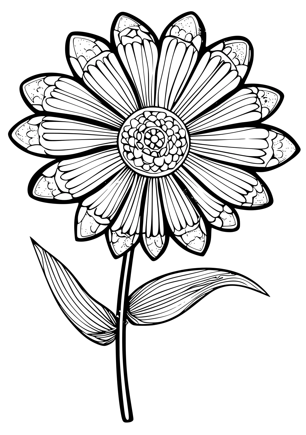 flower coloring pages flower, daisy, flowers, free page downloads