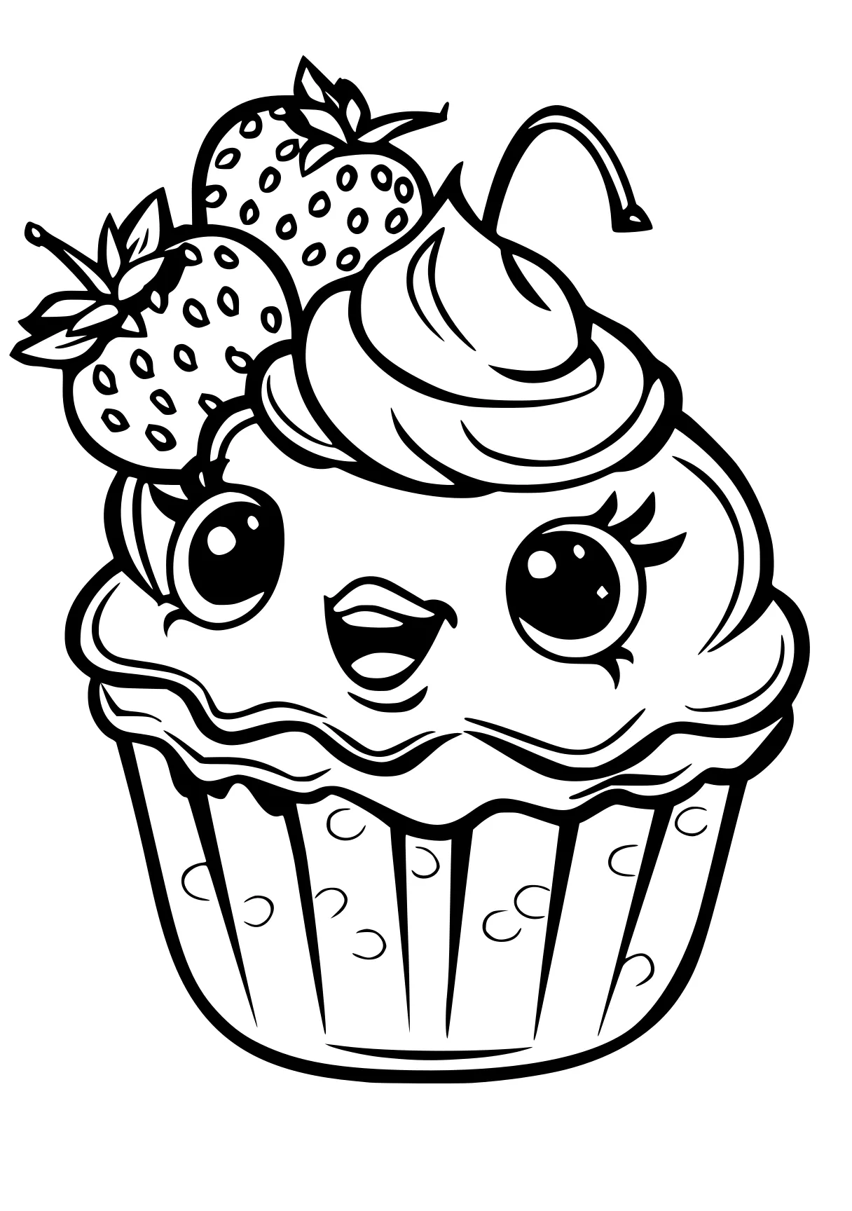 shopkins color pages cupcake, molang, shortcake, shopkins, cake, free coloring page downloads