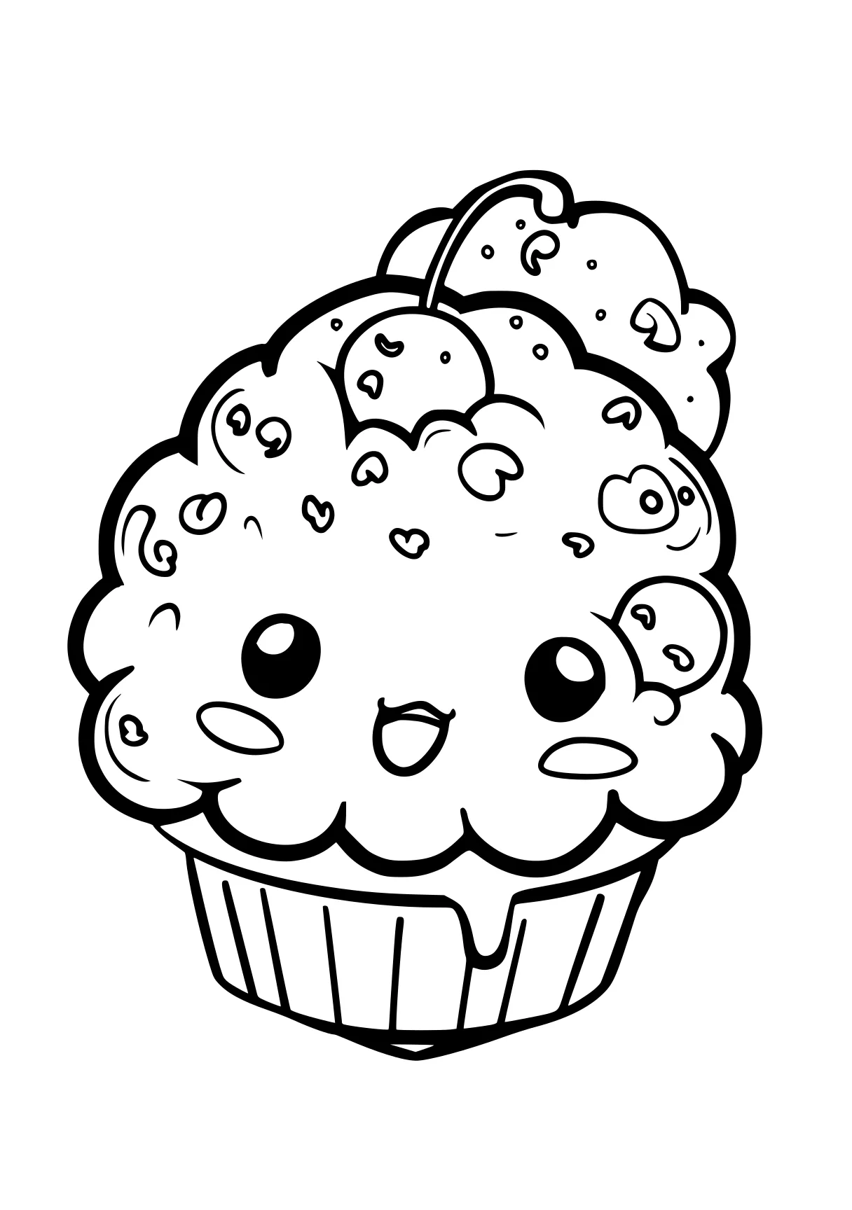 cinnamoroll coloring pages cupcake, cinnamoroll, molang, squishmallow, cookie, free page downloads