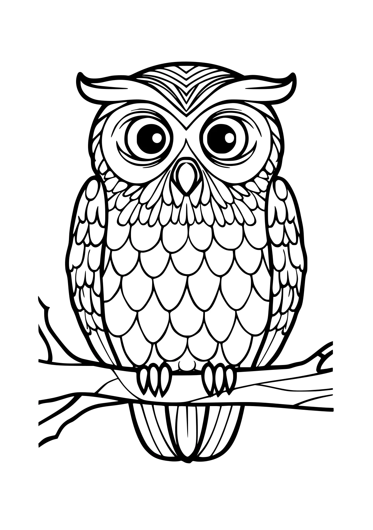 coloring pictures owl, illustrator, colouring, free page downloads