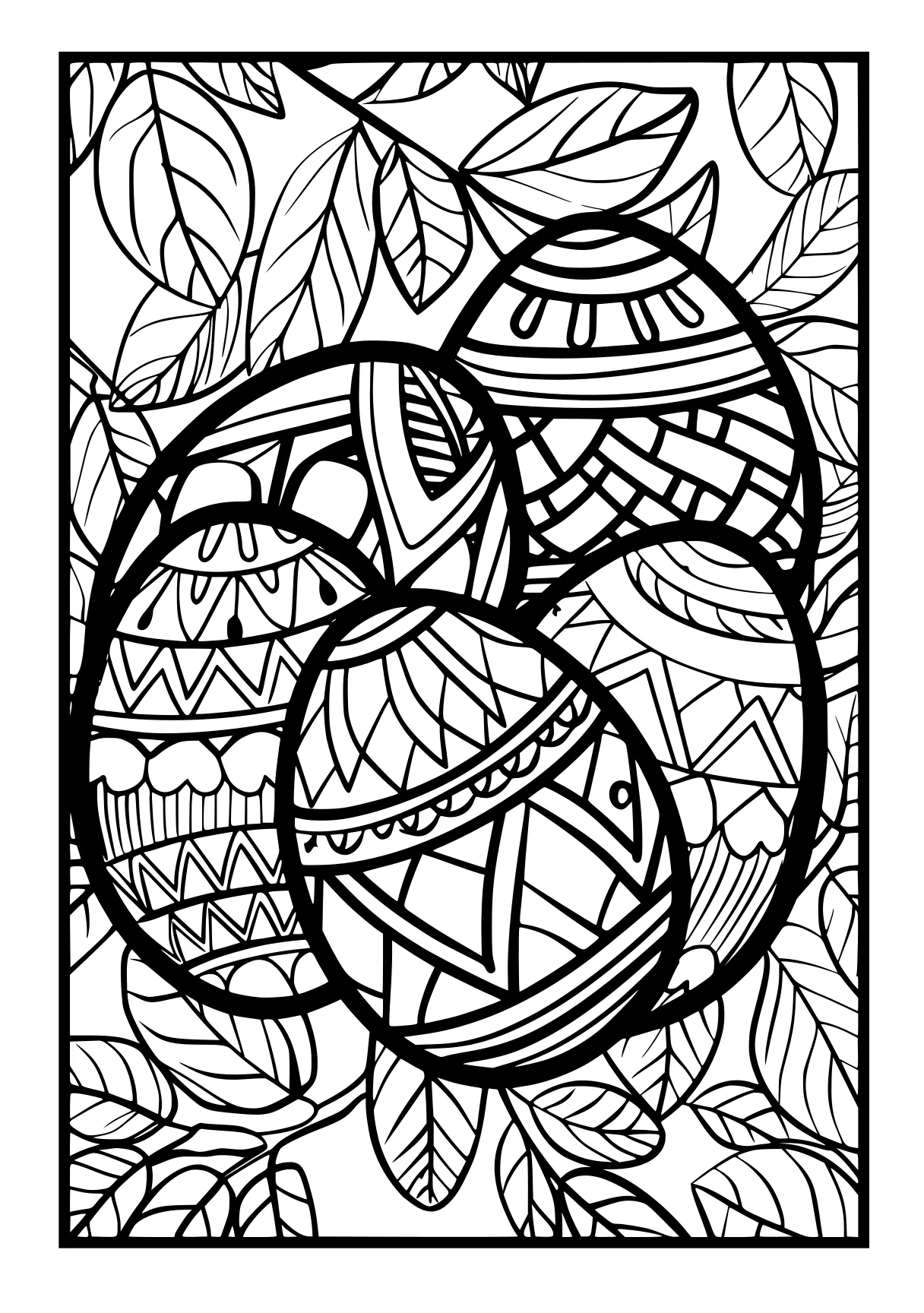 coloring pages easter zentangle, ornament, mandalas, free page downloads