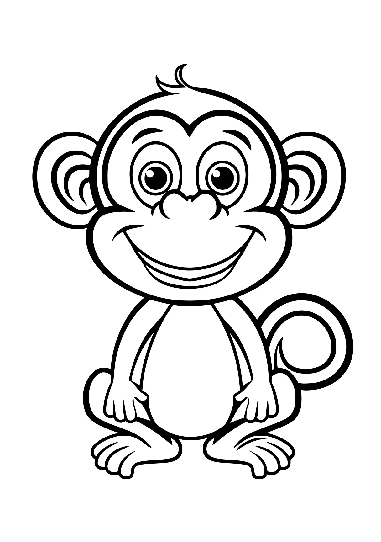 free coloring pages monkey, gorilla, kong, zooba, alvin, page downloads