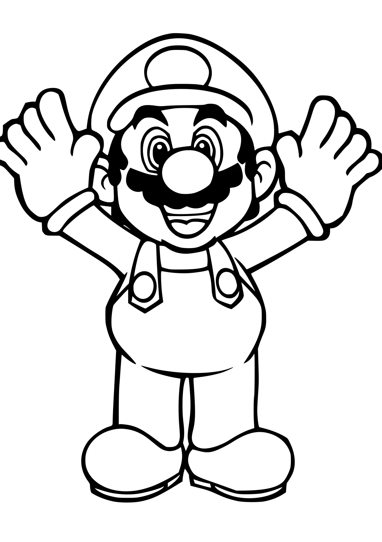 coloring pages mario mario, luigi, pocoyo, toad, yoshi, free page downloads