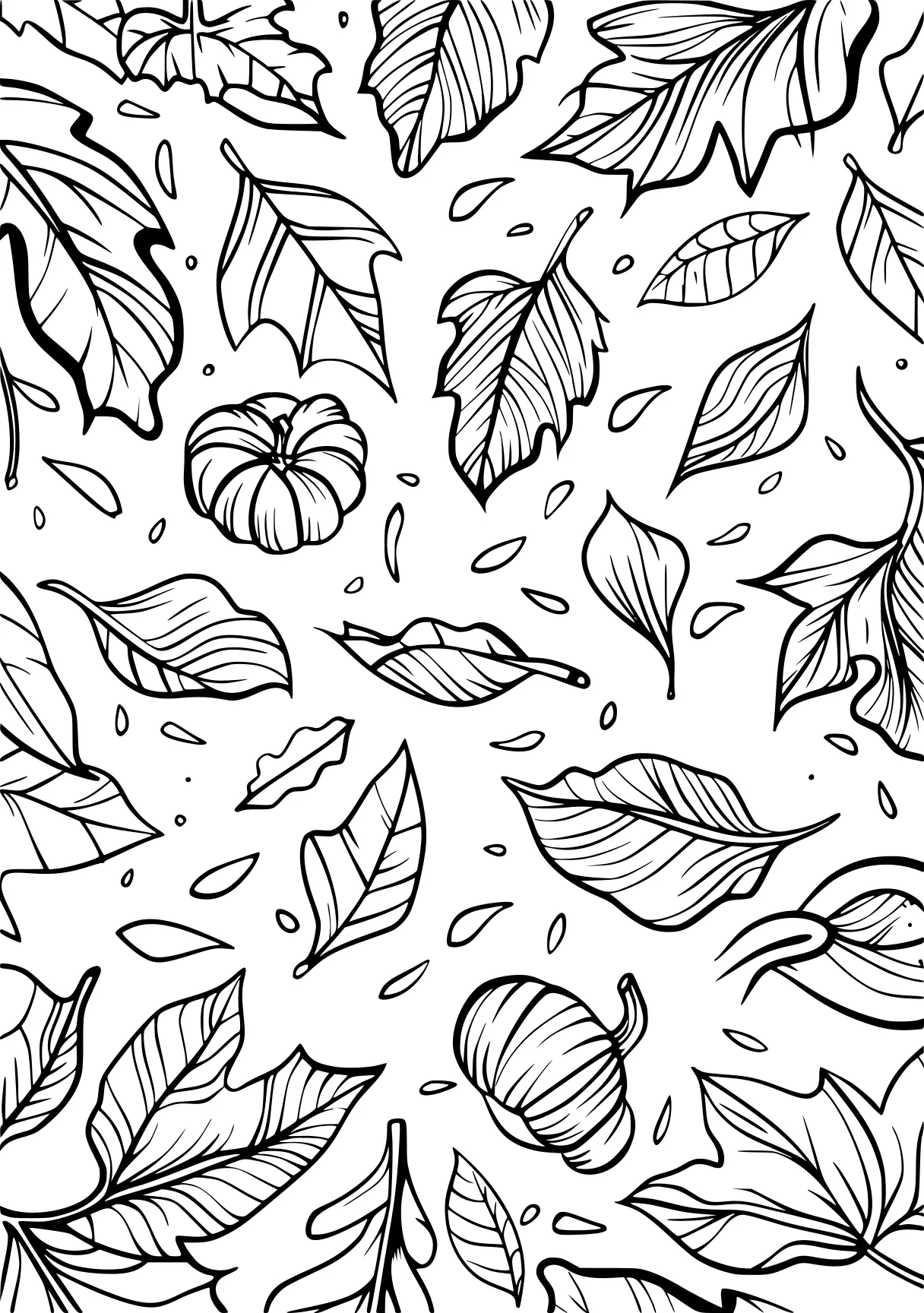 coloring pages for autumn seasons, fall, pattern, autumn, trees, free page downloads