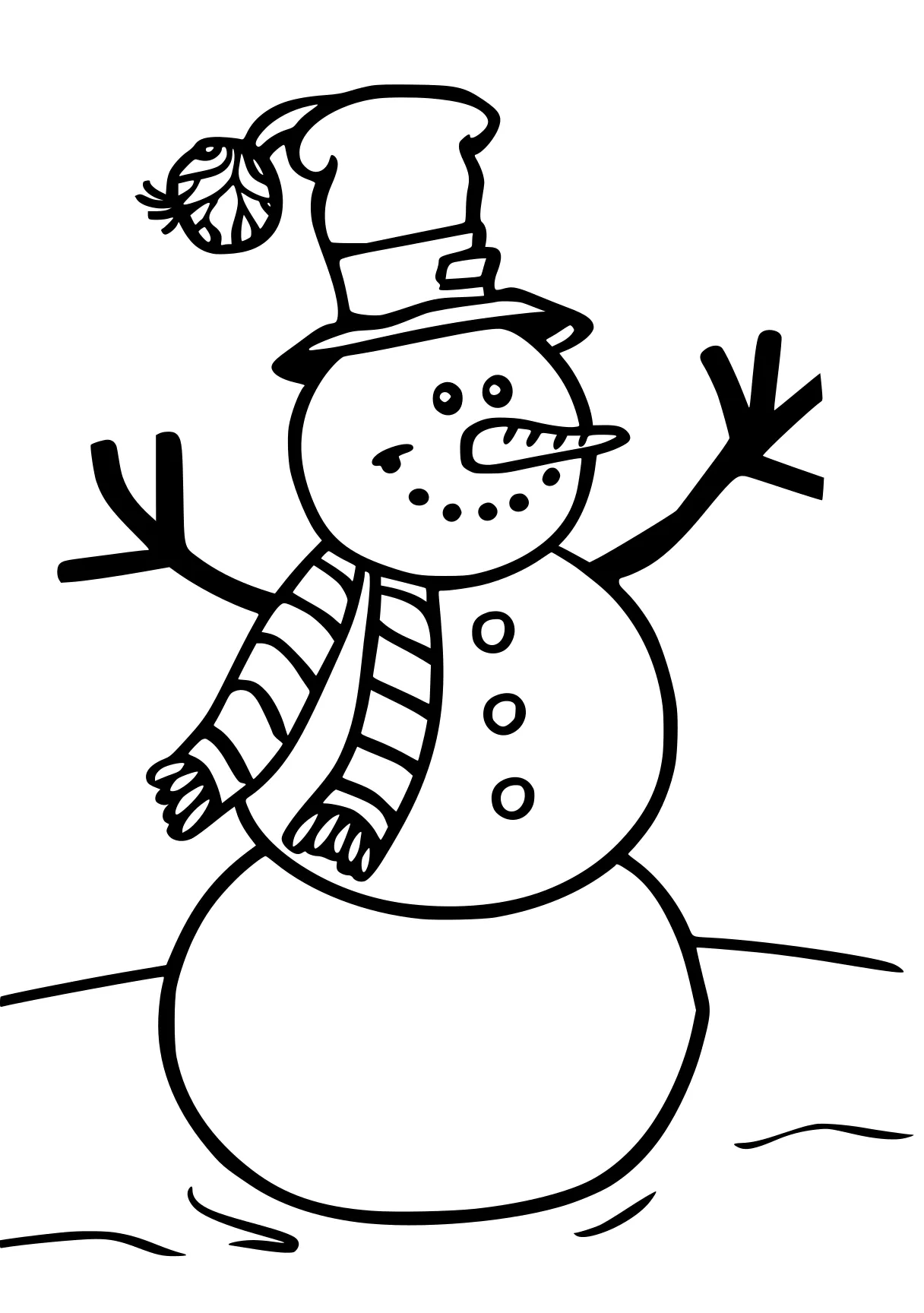 snowman coloring page snowman, nutcracker, olaf, free downloads