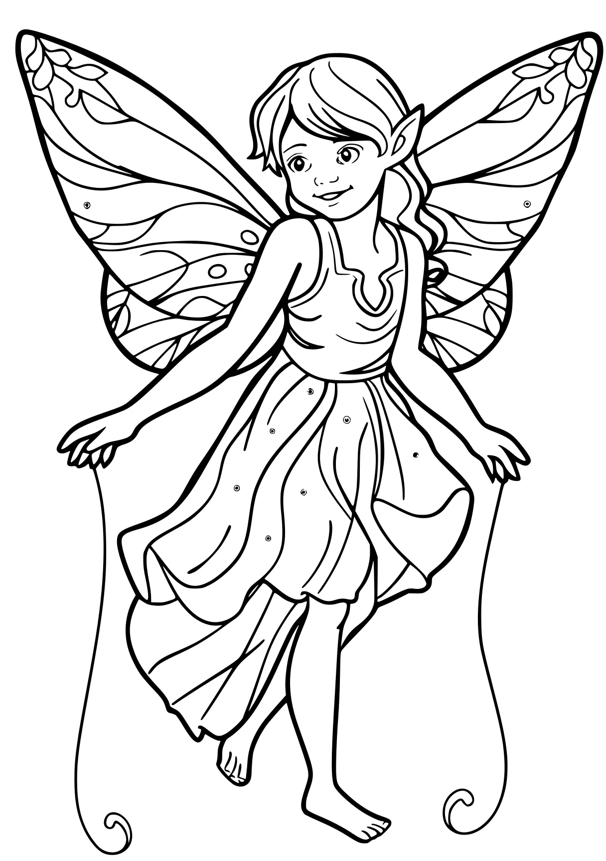 fairy coloring sheets fairy, angel, butterfly, free page downloads