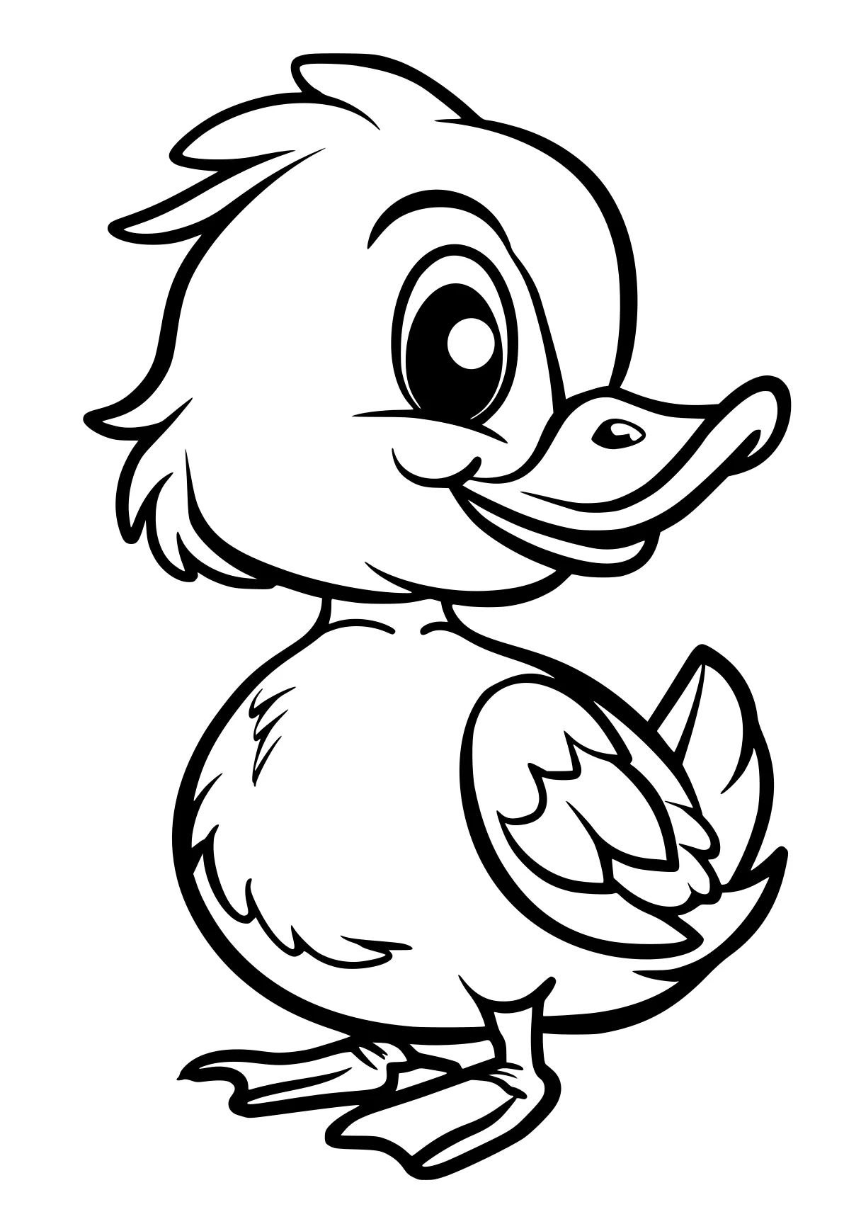 duck coloring page duck, donald, chick, bird, pororo, free downloads