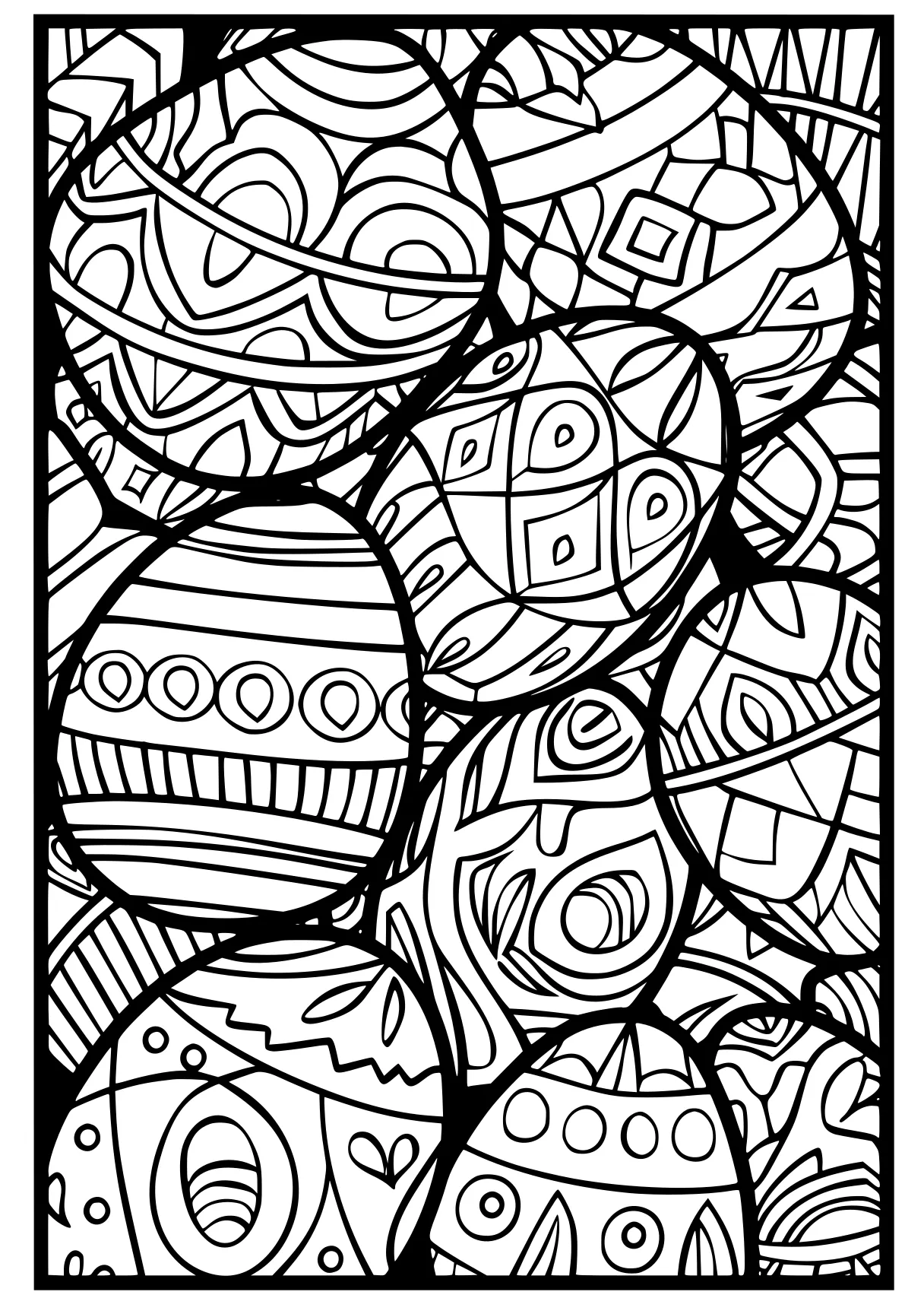 easter coloring sheets zentangle, pencils, mandalas, free page downloads