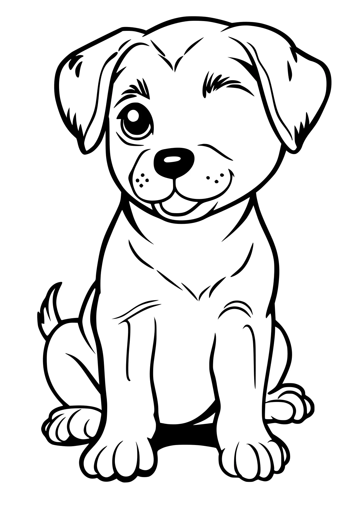 puppy dog coloring pages puppy, retriever, clifford, bulldog, dog, free page downloads