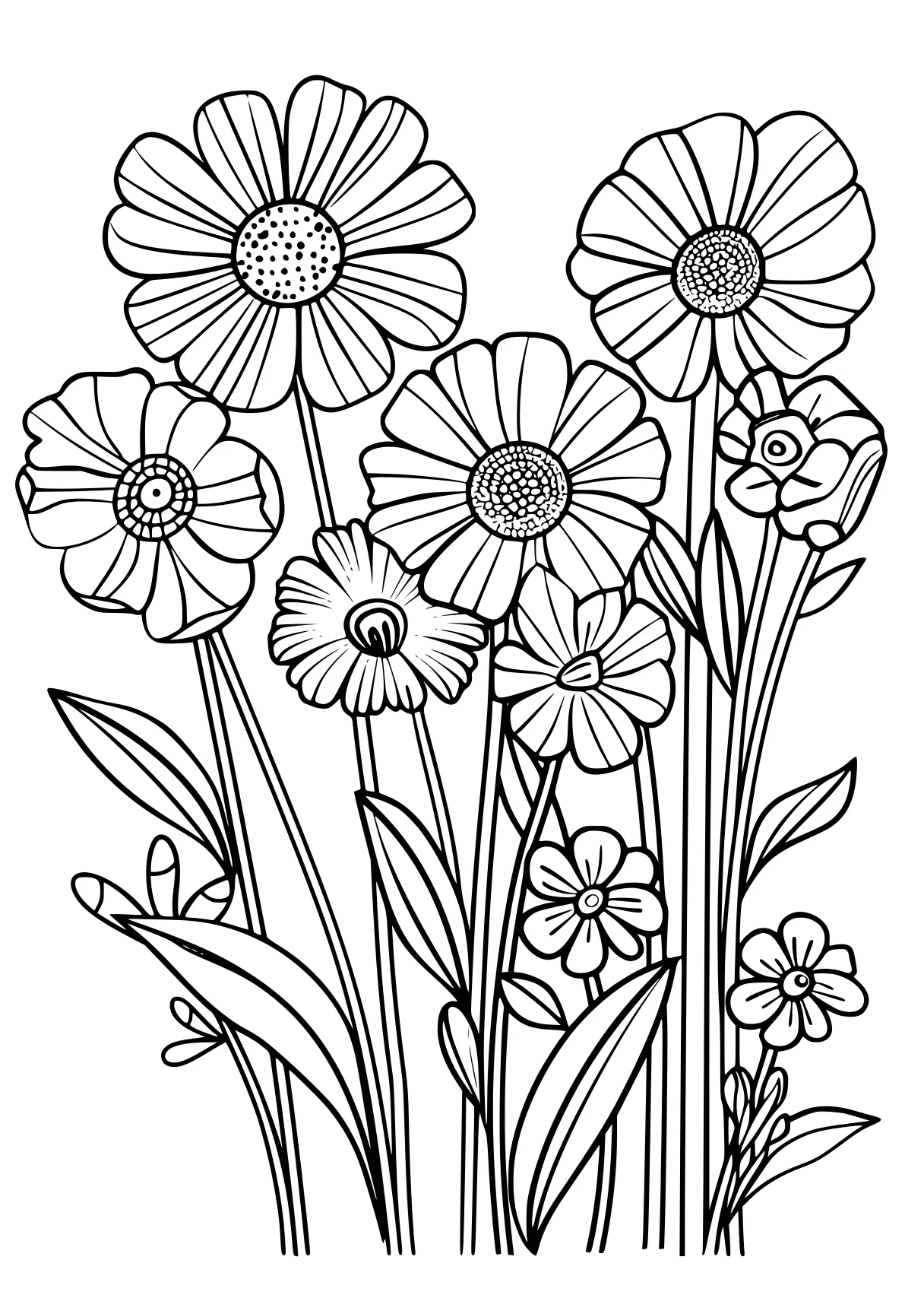 mothers day coloring sheet, flowers, flower, zentangle, free page downloads