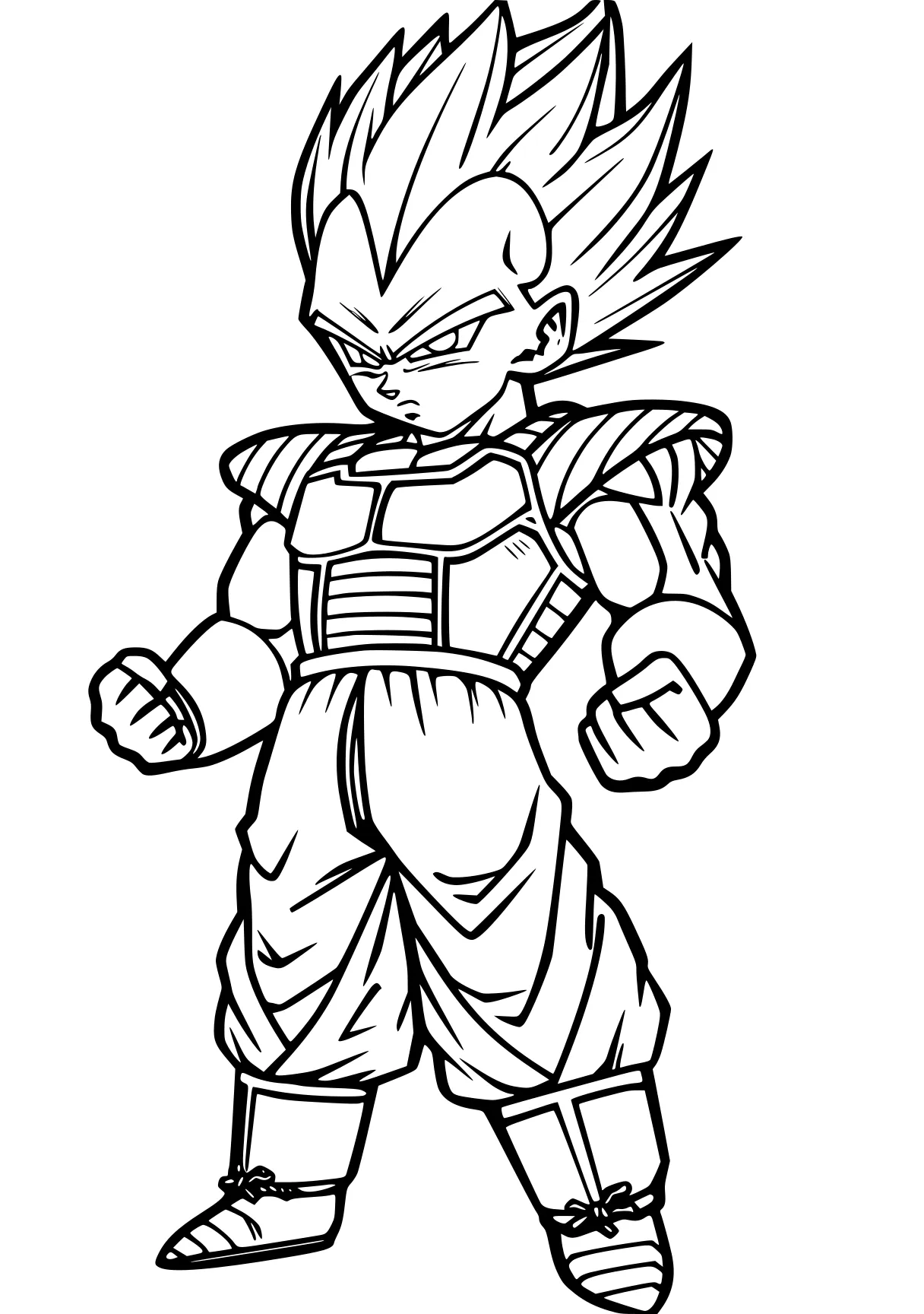 dragon ball z coloring pages vegeta, gogeta, goku, broly, vegito, free page downloads