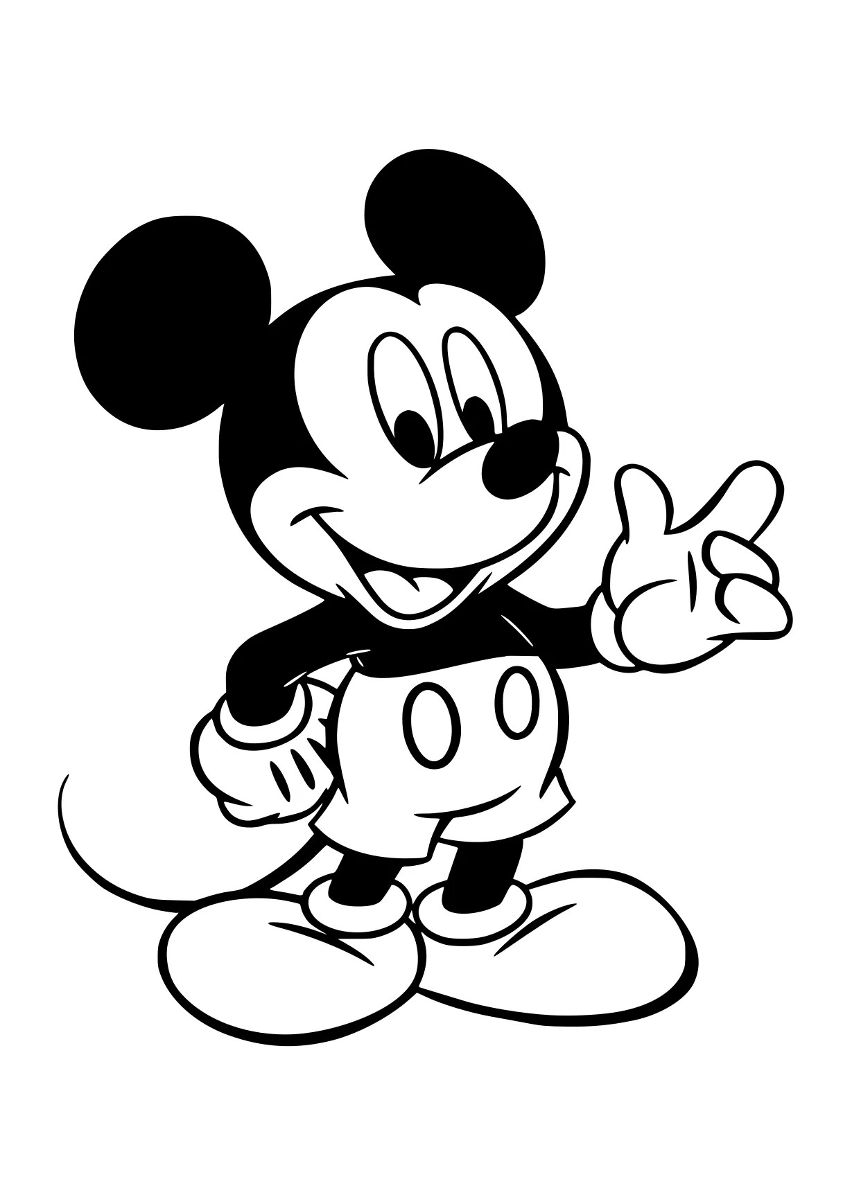 free printable disney coloring pages mickey, mouse, minnie, disney, disneyland, page downloads