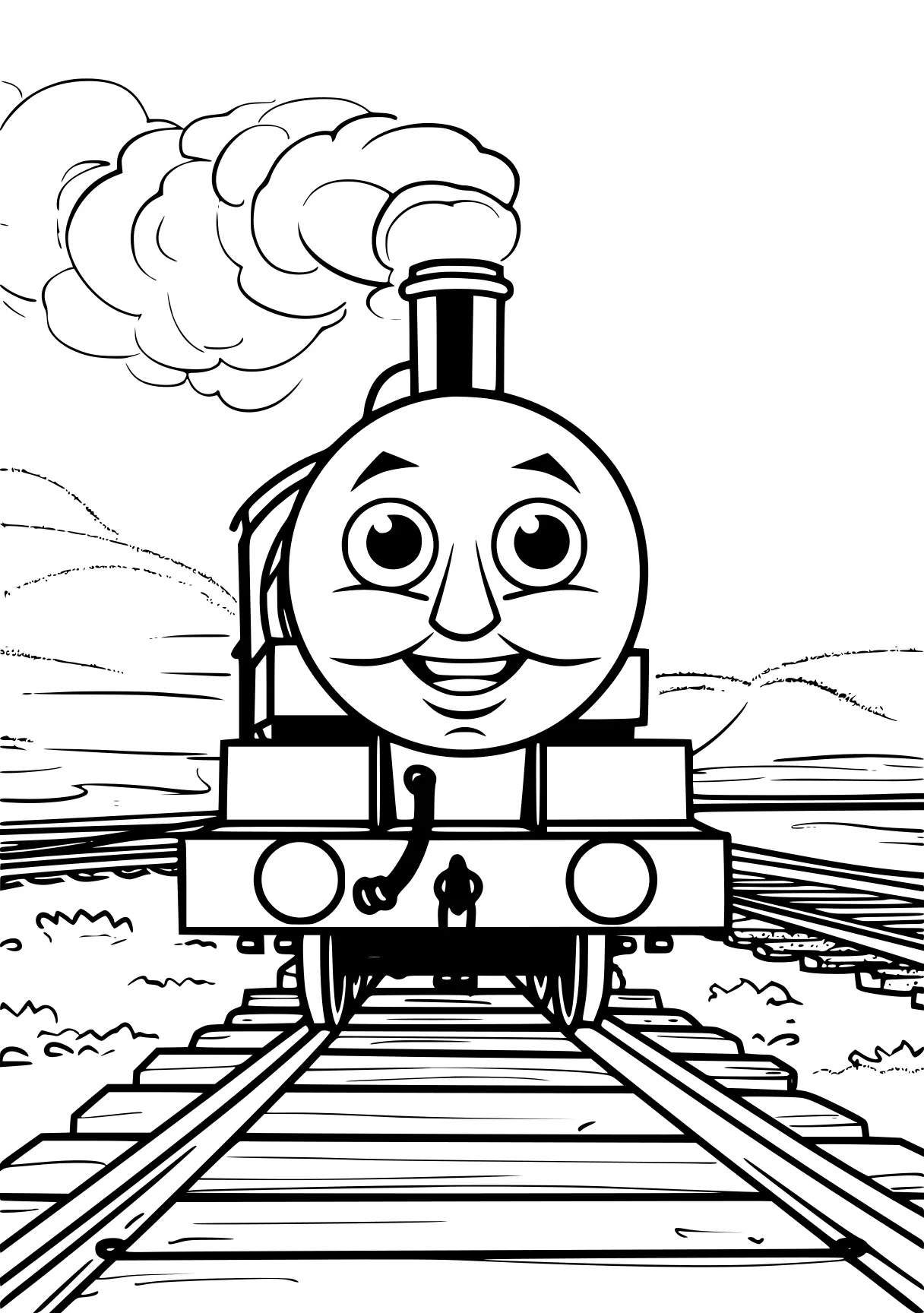 thomas the train coloring pages thomas, percy, train, engine, free page downloads