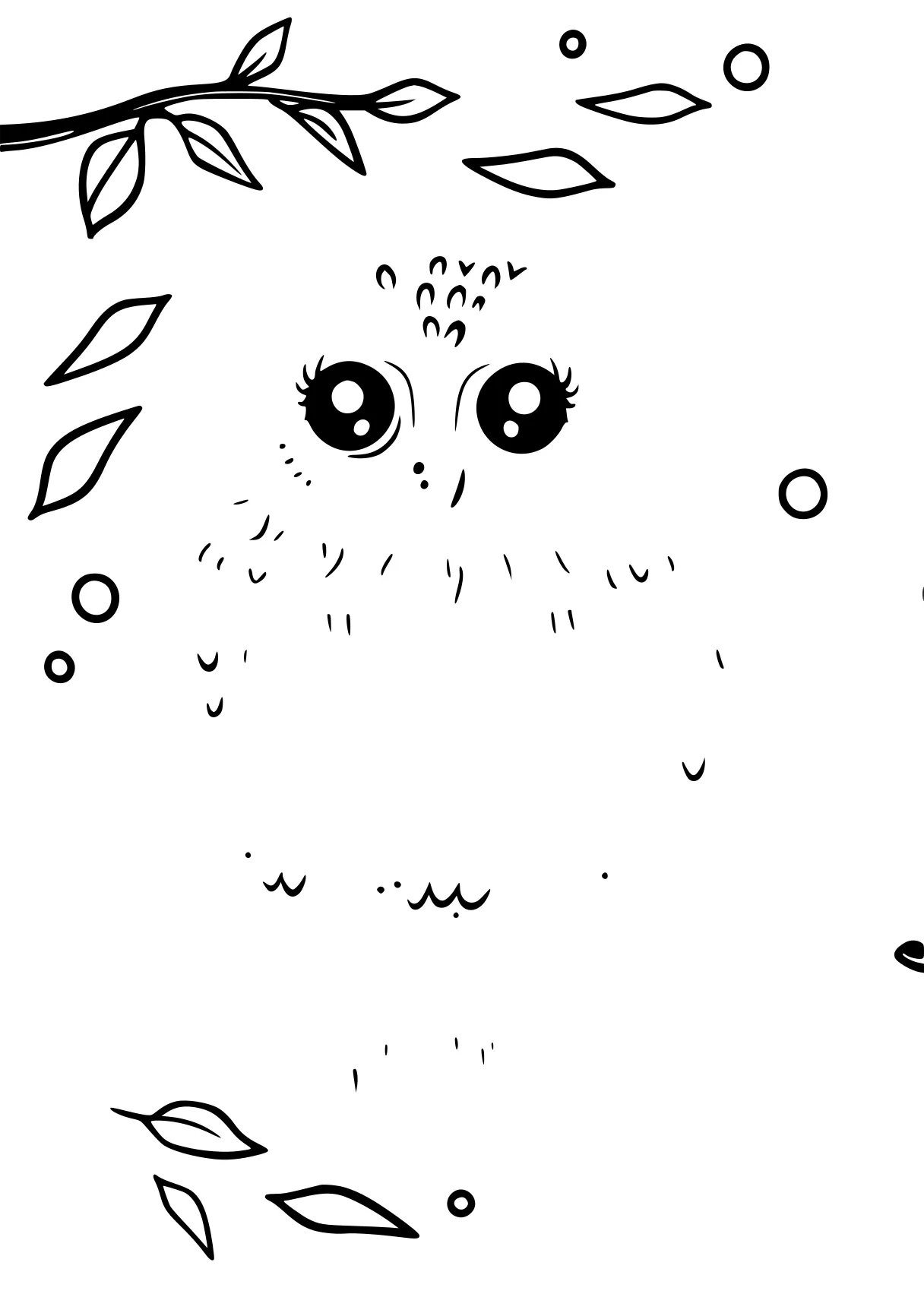 colouring pages cute owl, jigglypuff, molang, totoro, raccoon, free coloring page downloads