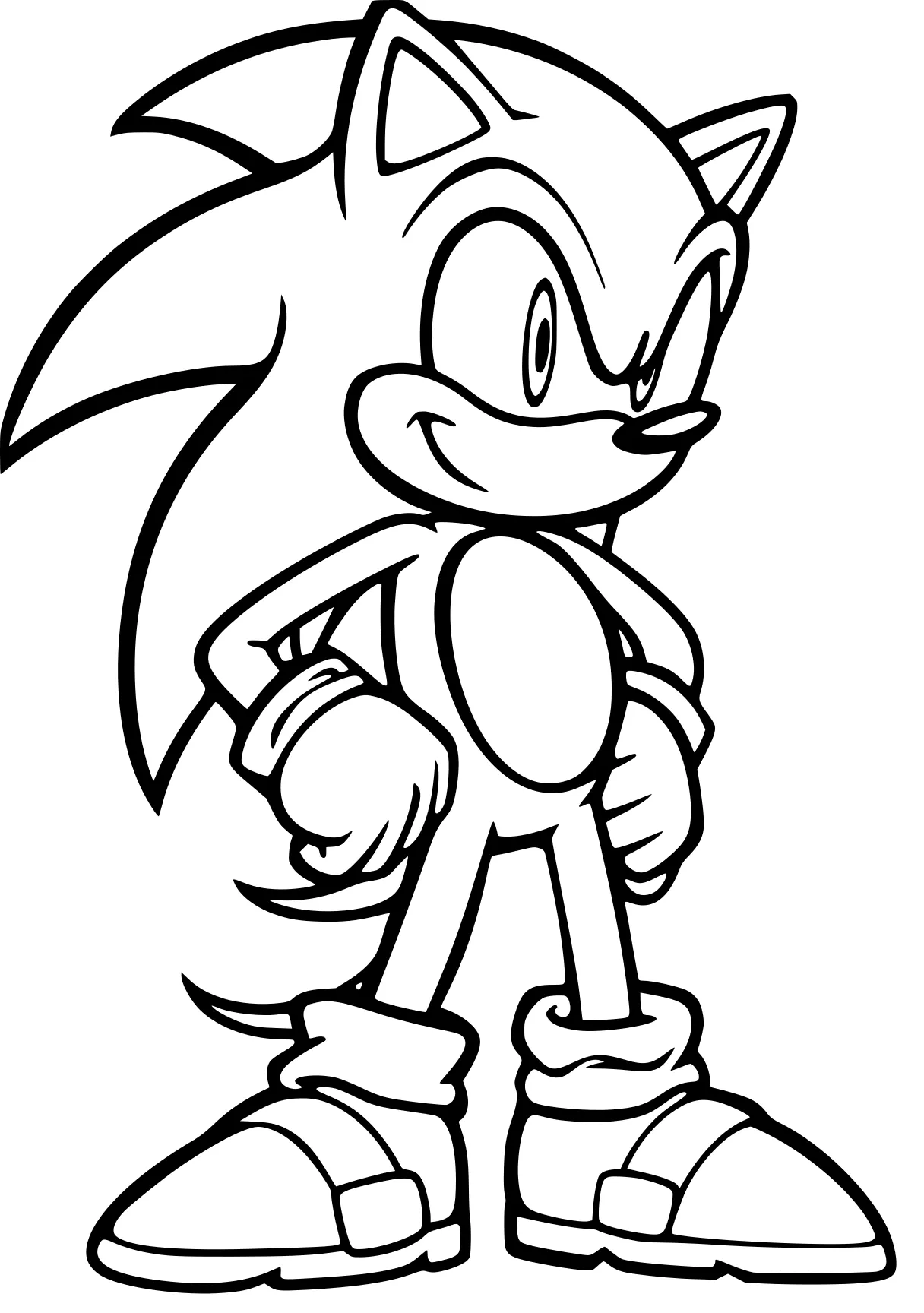 sonic coloring sheet sonic, tails, knuckles, hedgehog, coloring, free page downloads