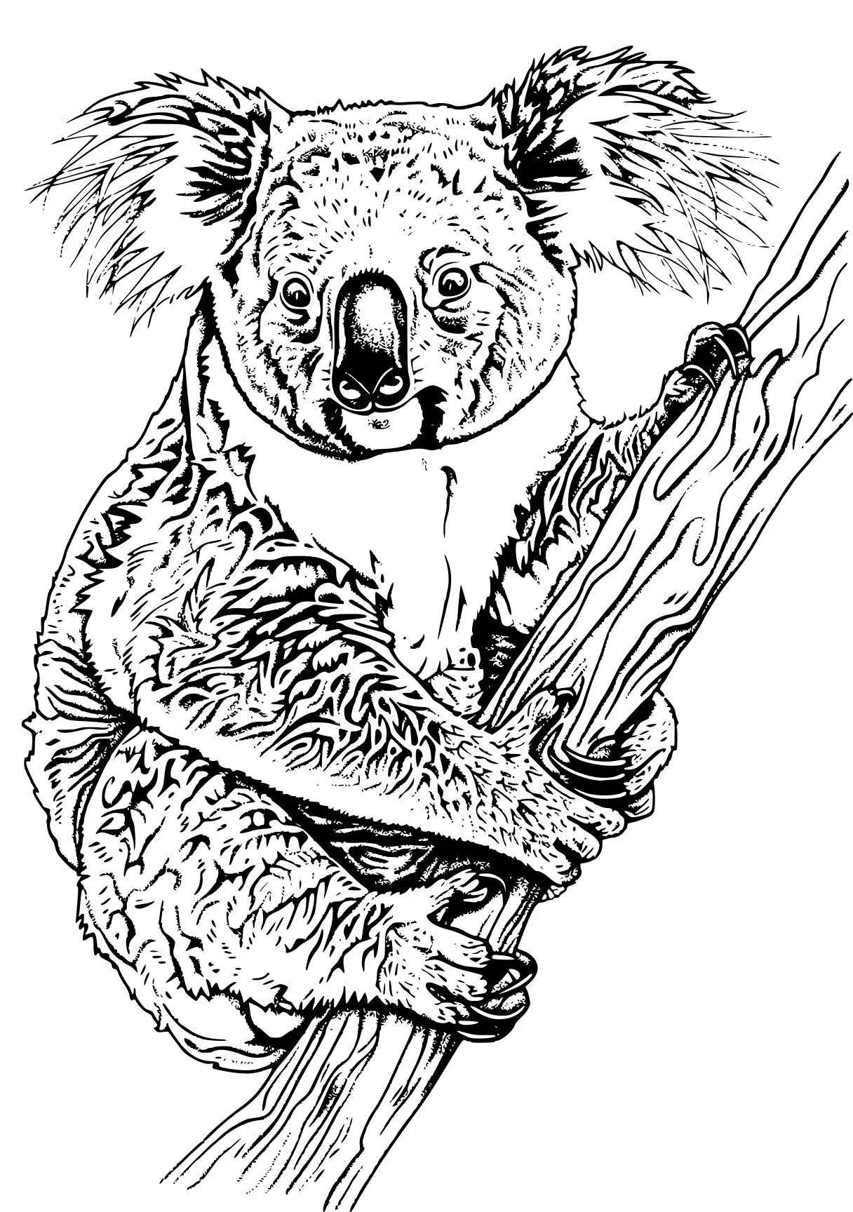 koala coloring pages koala, illustrator, sloth, pencil, kangaroo, free page downloads