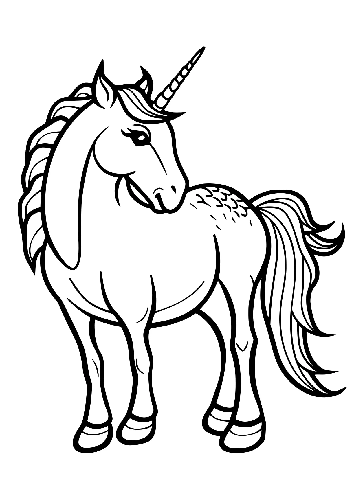 unicorn pictures to color unicorn, alicorn, pony, horse, mlp, free coloring page downloads