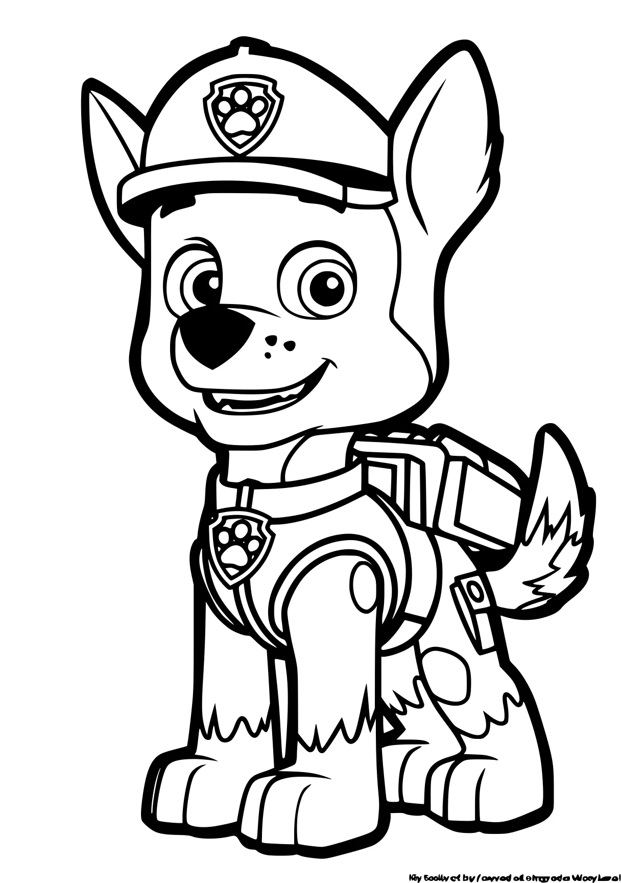 paw patrol coloring corgi, pororo, chihuahua, scooby, fazbear, free page downloads