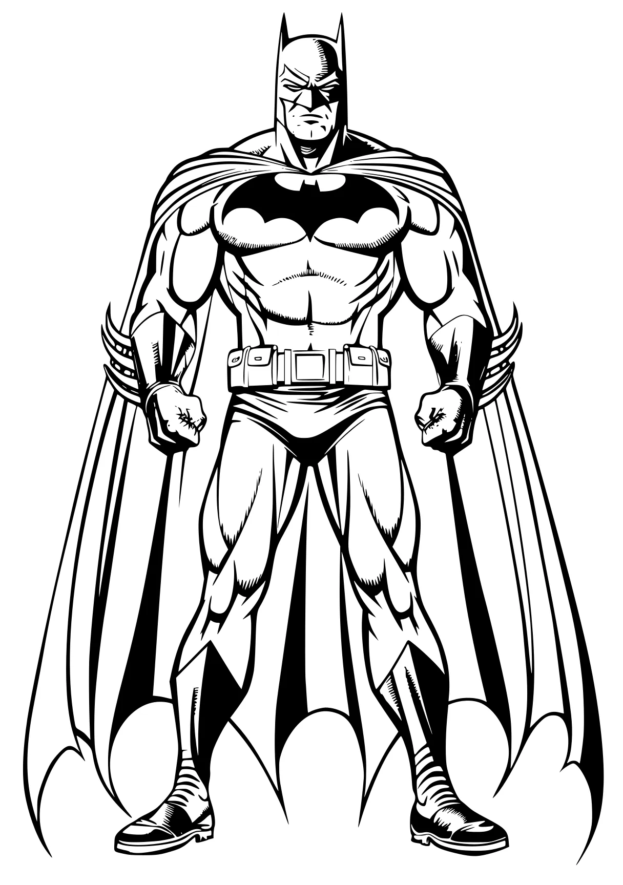 batman coloring page batman, bat, jiren, superman, ultraman, free downloads