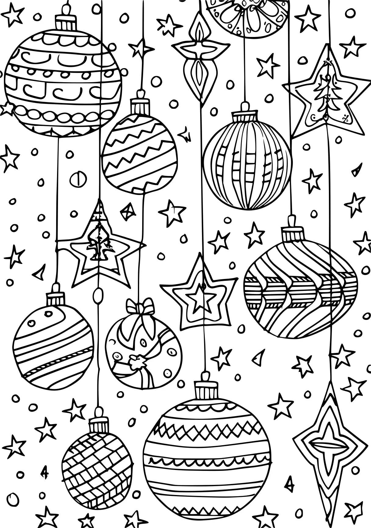 new years coloring pages, zentangle, advent, printables, free page downloads