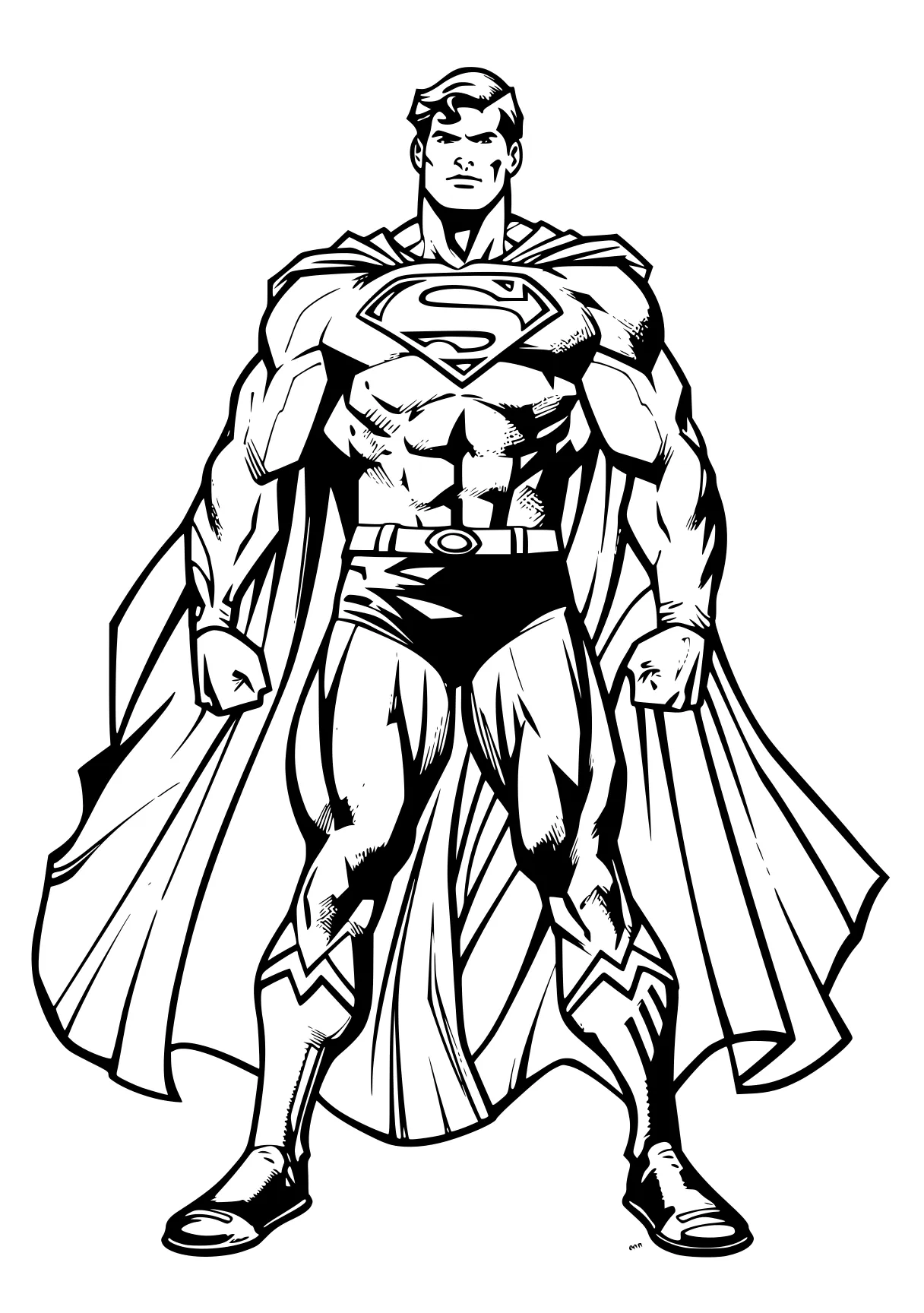 superman coloring page superman, superhero, batman, supercoloring, jiren, free downloads