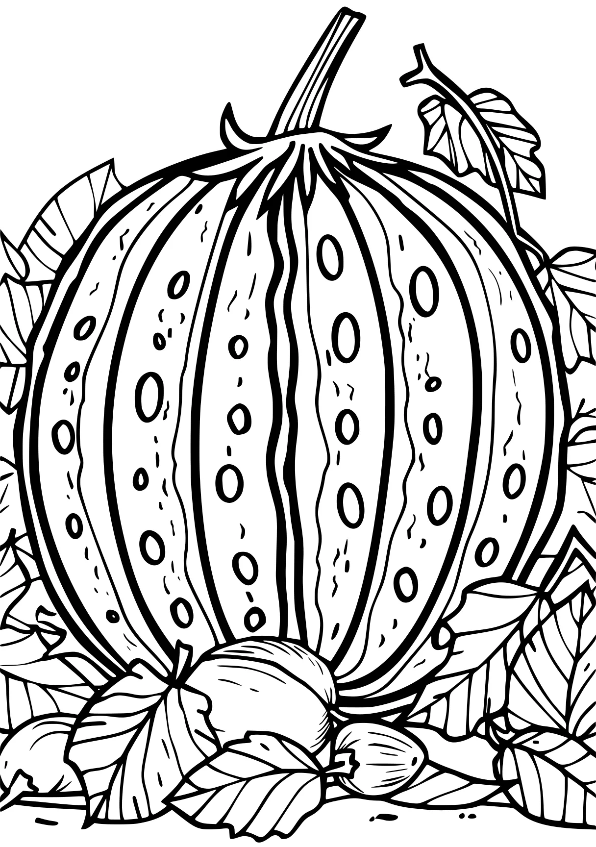 cocomelon coloring page pumpkin, acorn, vegetable, free downloads