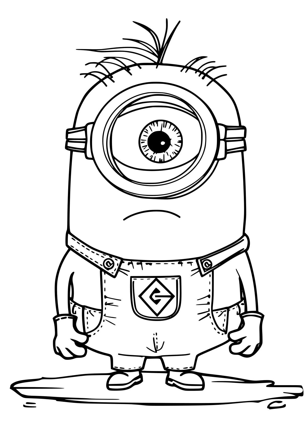 coloring images minion, minions, morty, doraemon, squarepants, free page downloads