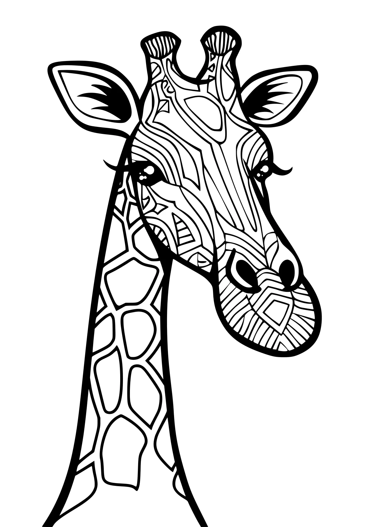 animal pictures to color giraffe, brachiosaurus, zebra, safari, deer, free coloring page downloads