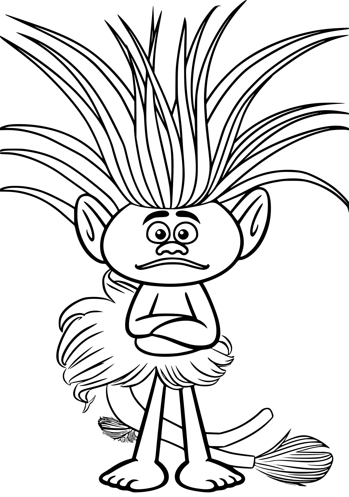 trolls coloring pages monkey, gogeta, hedgehog, goku, broly, free page downloads