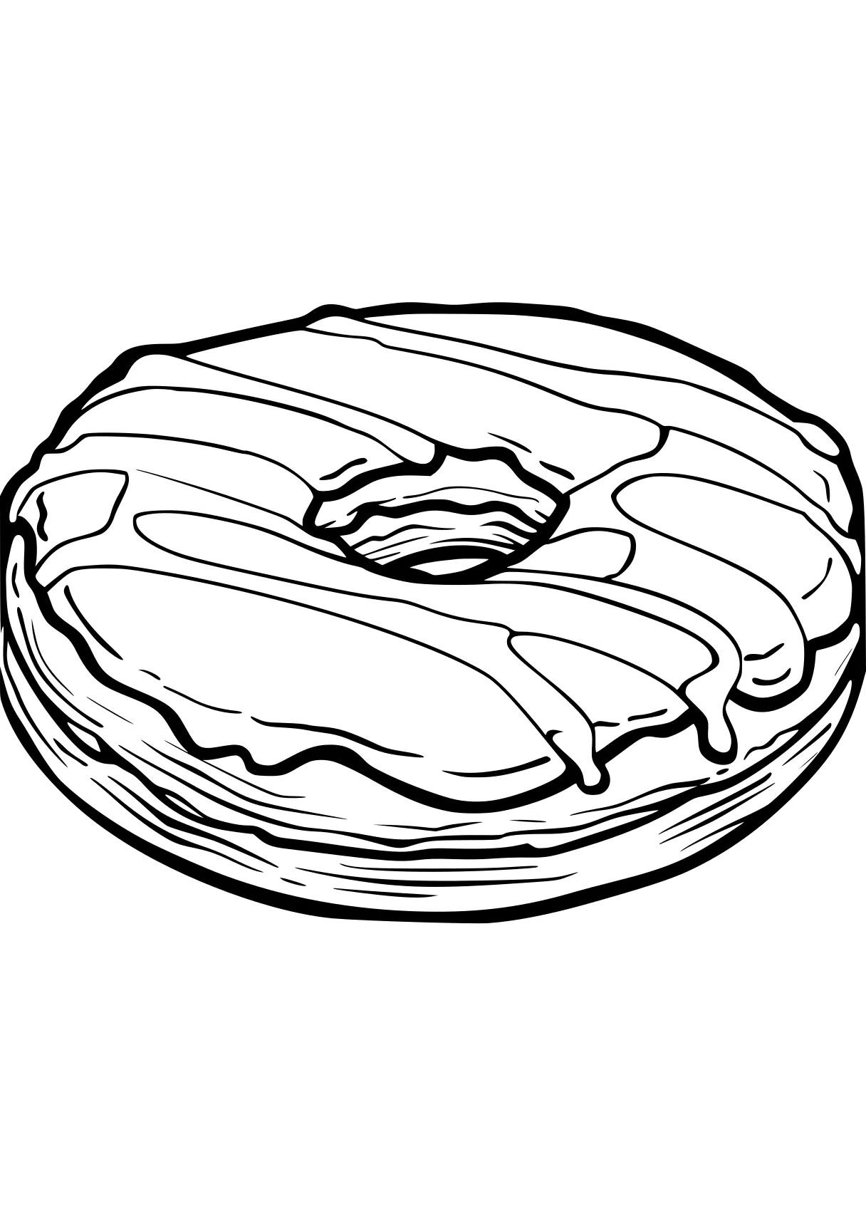 donut coloring page donut, pie, cake, foods, food, free downloads