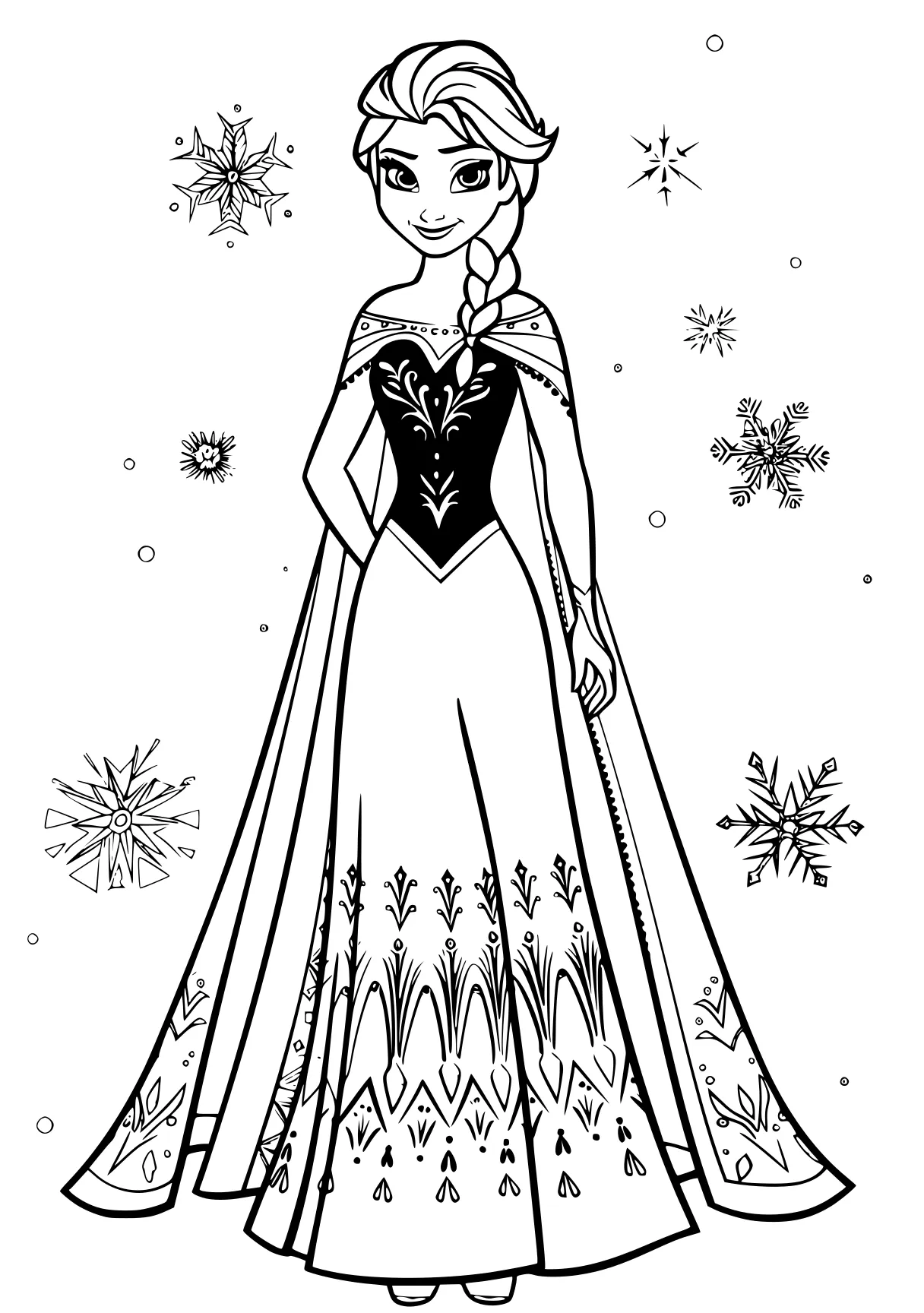 princess coloring pages printable elsa, cinderella, rosalina, princess, free page downloads