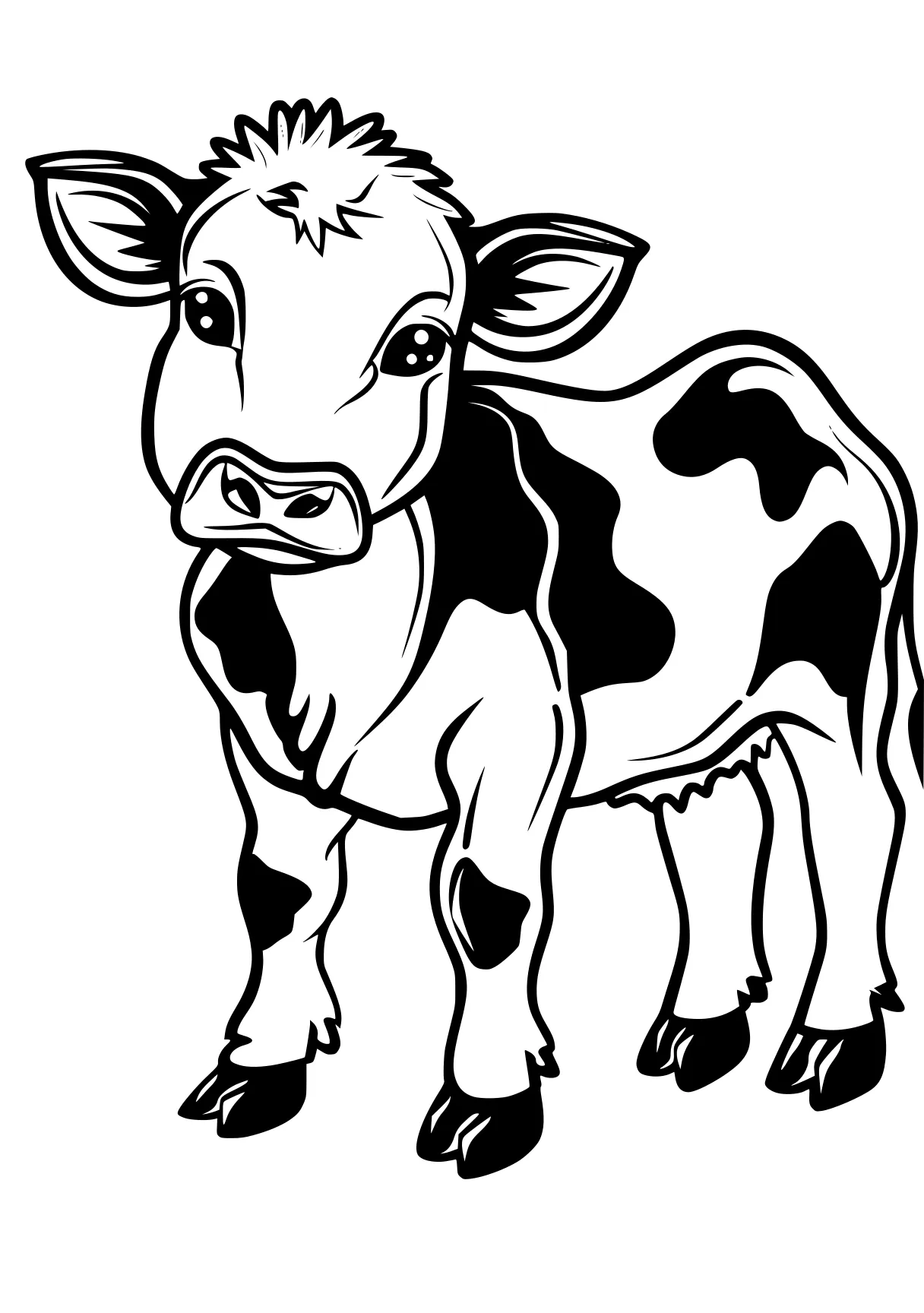 cow coloring pages cow, buffalo, zebra, animal, illustrator, free page downloads