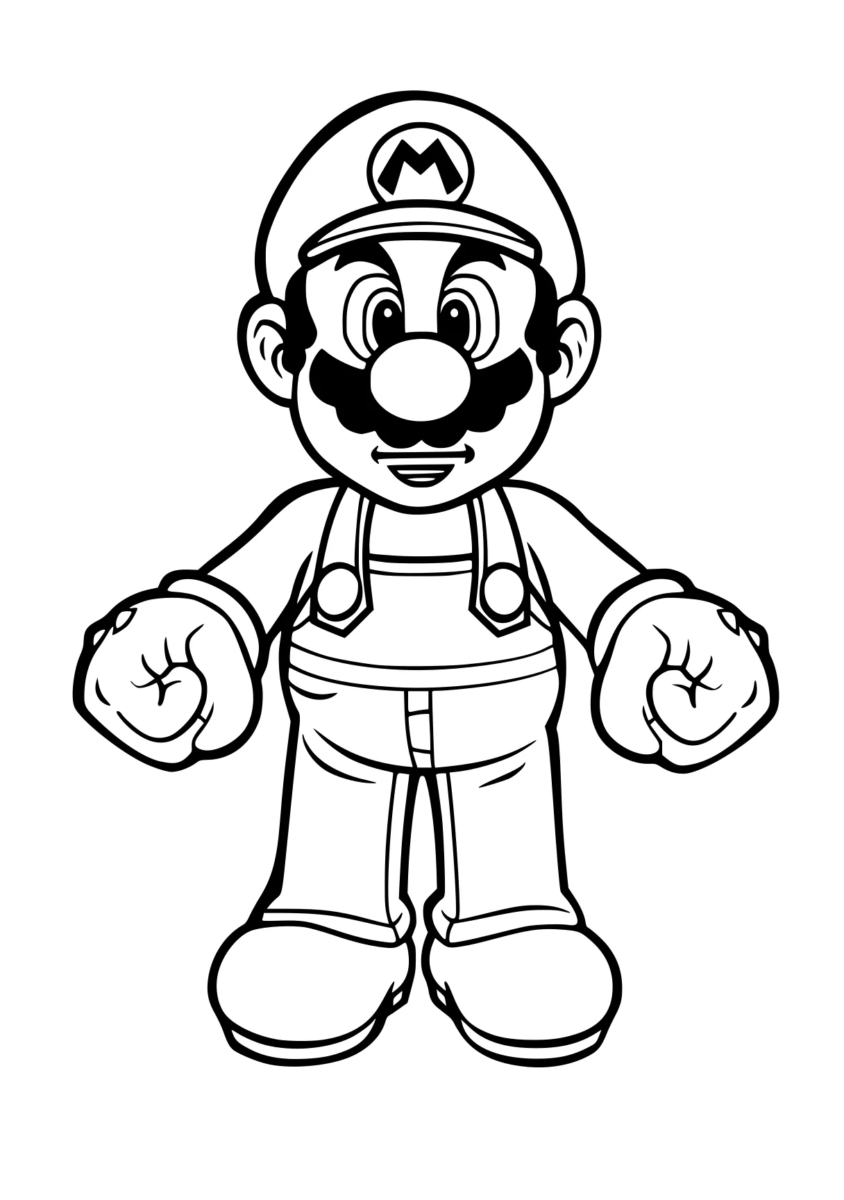 super mario coloring page mario, luigi, toad, blippi, pocoyo, free downloads