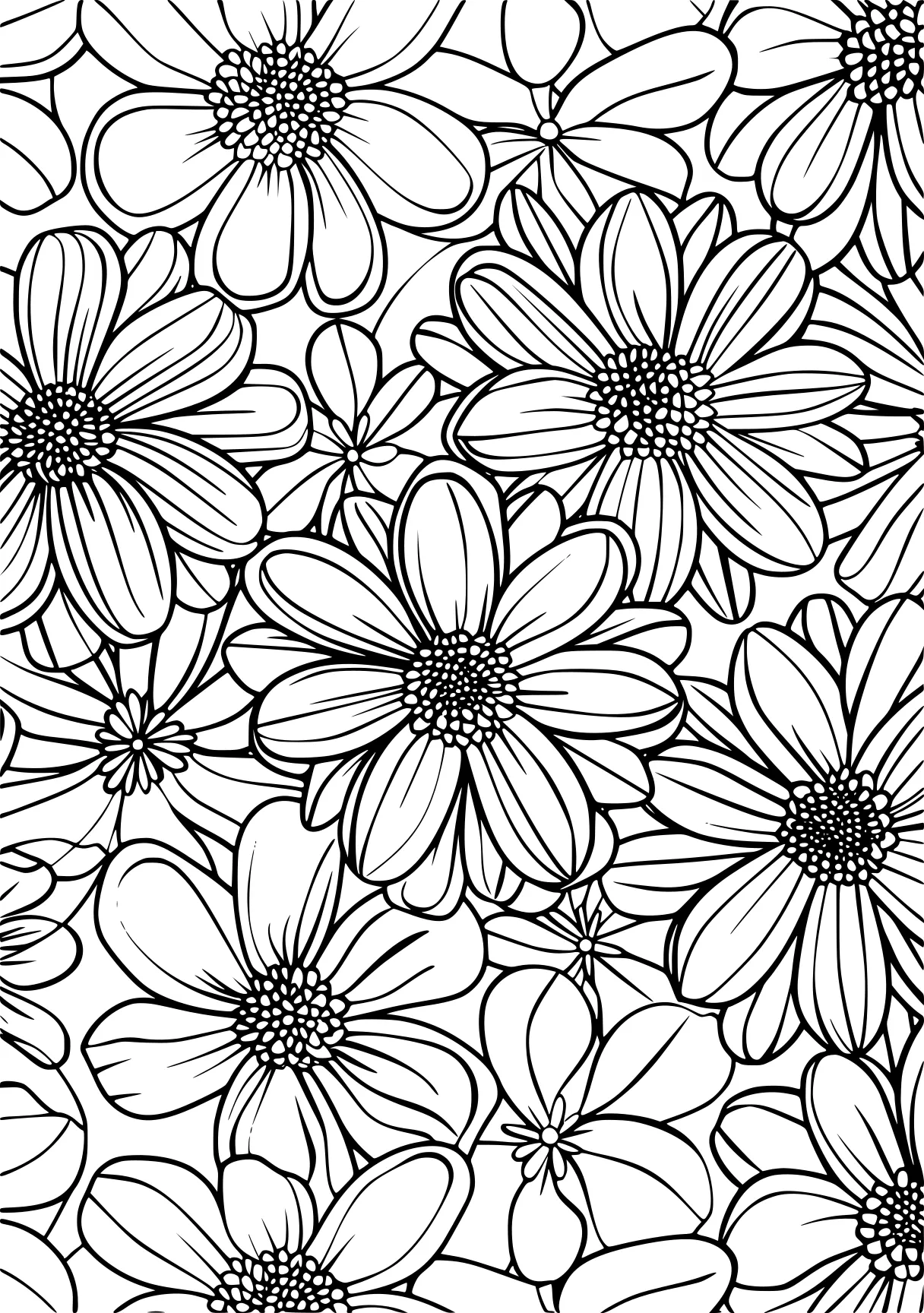 coloring pages for adults flowers, pattern, zentangle, patterns, free page downloads