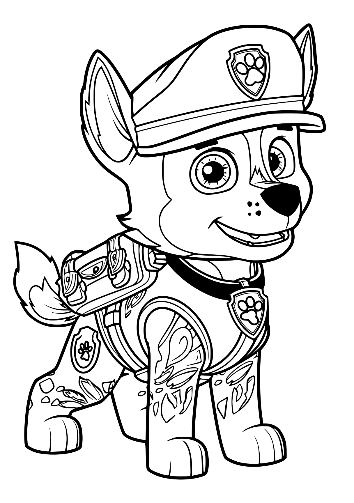 paw patrol coloring chihuahua, corgi, firefighter, free page downloads