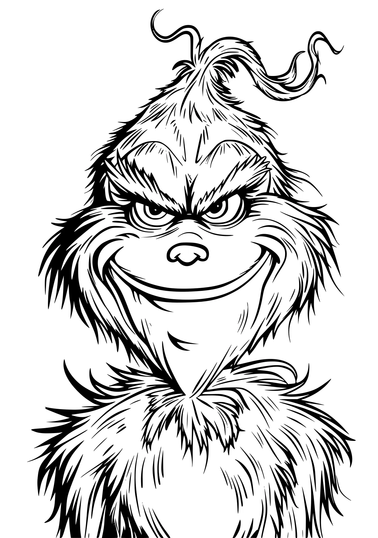 grinch coloring sheet grinch, monkey, gnome, gorilla, bigfoot, free page downloads