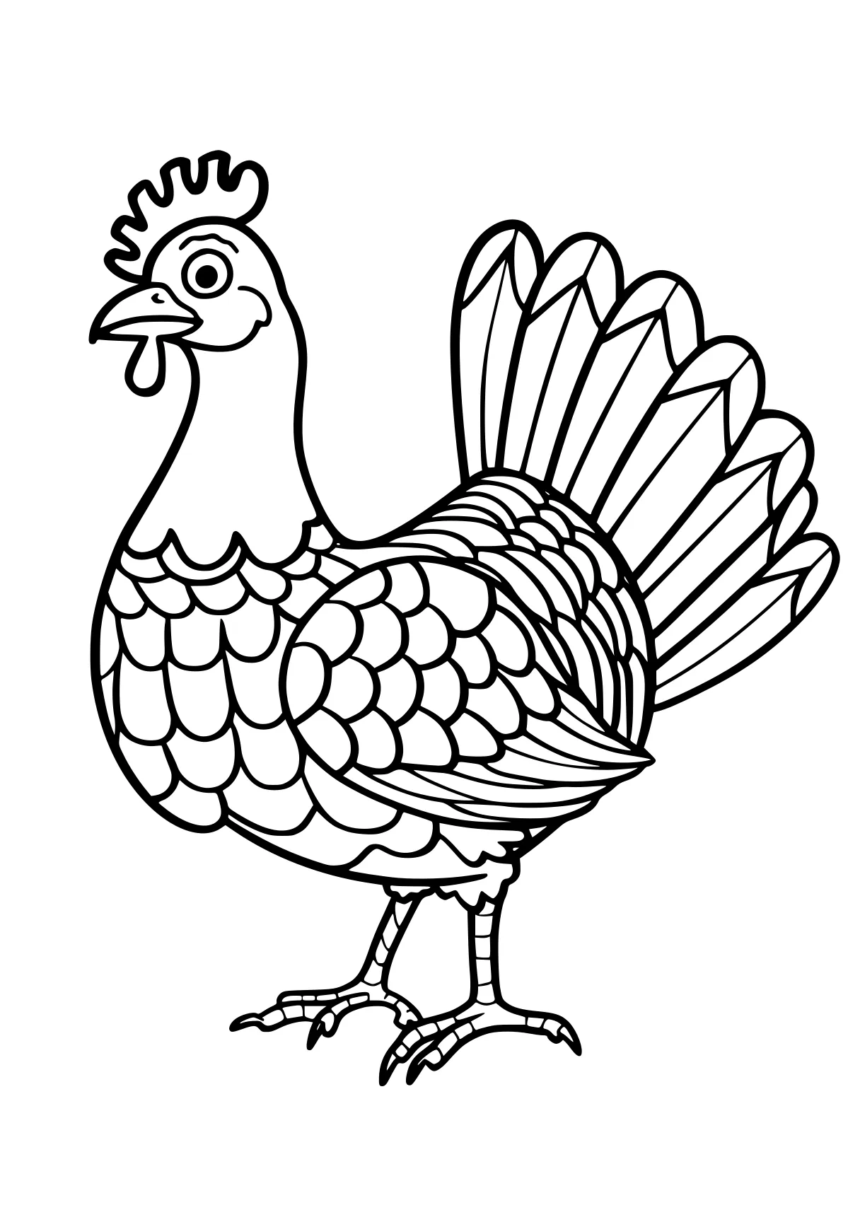 thanksgiving activity sheets rooster, turkey, chick, free coloring page downloads