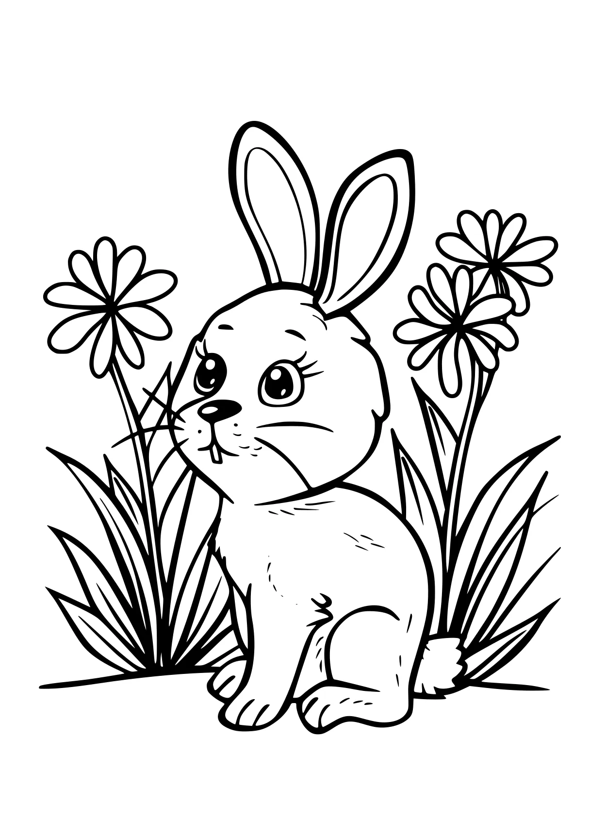 kindergarten coloring pages bunny, rabbit, easter, scorbunny, free page downloads