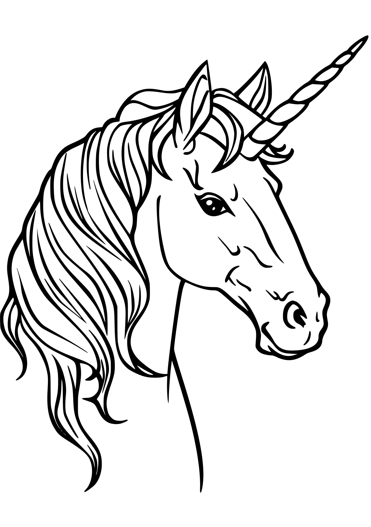 unicorn coloring sheet unicorn, horse, pony, pegasus, alicorn, free page downloads